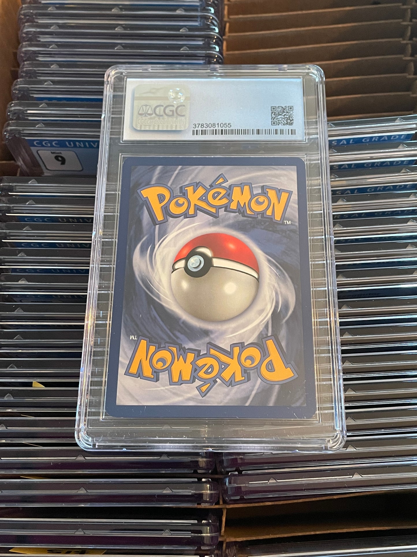 Omastar Fossil 1st Edition 40/62 Pokémon (1999) CGC 8