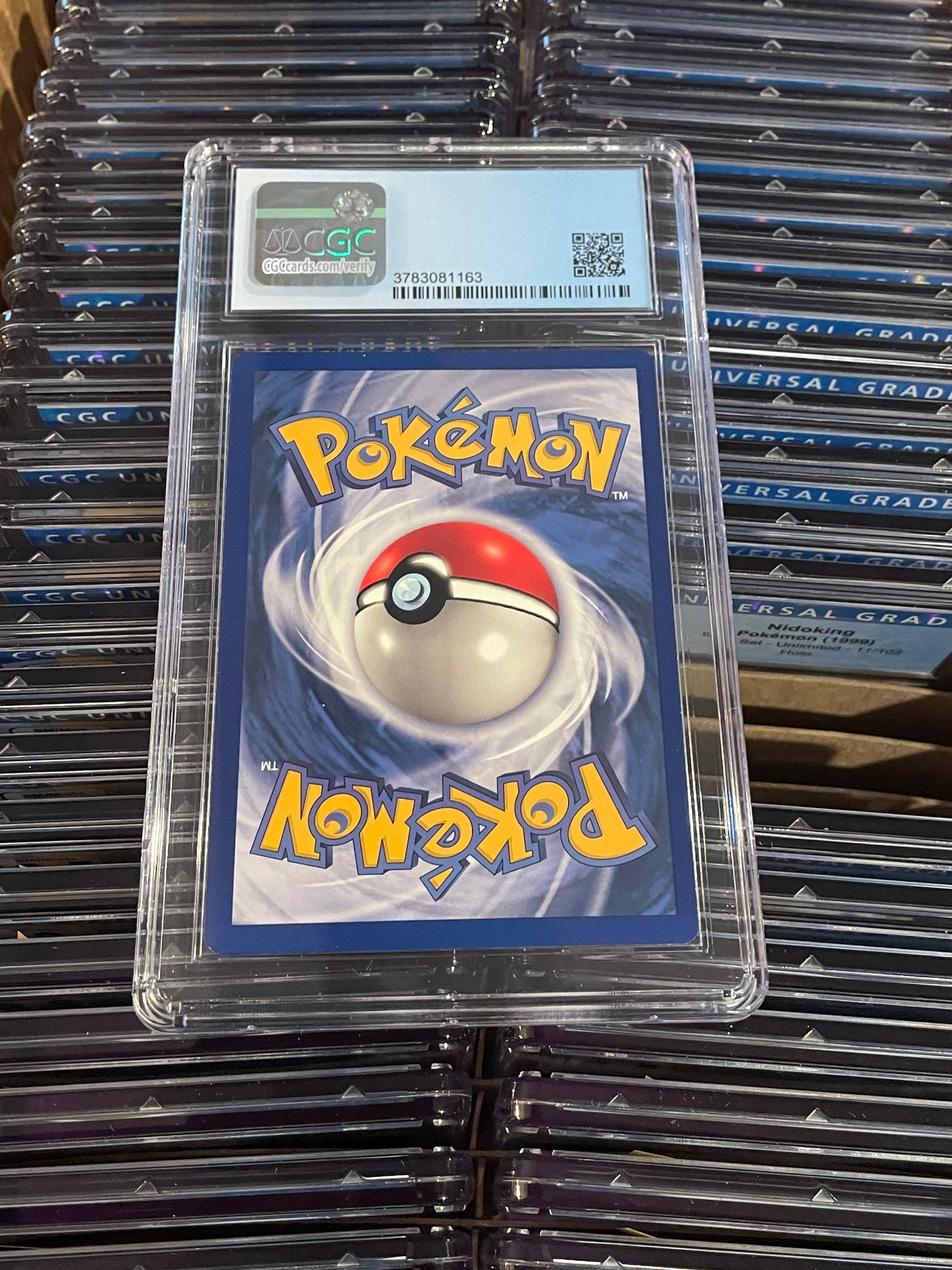 Ponyta Base Set 1st Edition 60/102 Shadowless Pokémon (1999) CGC 8.5