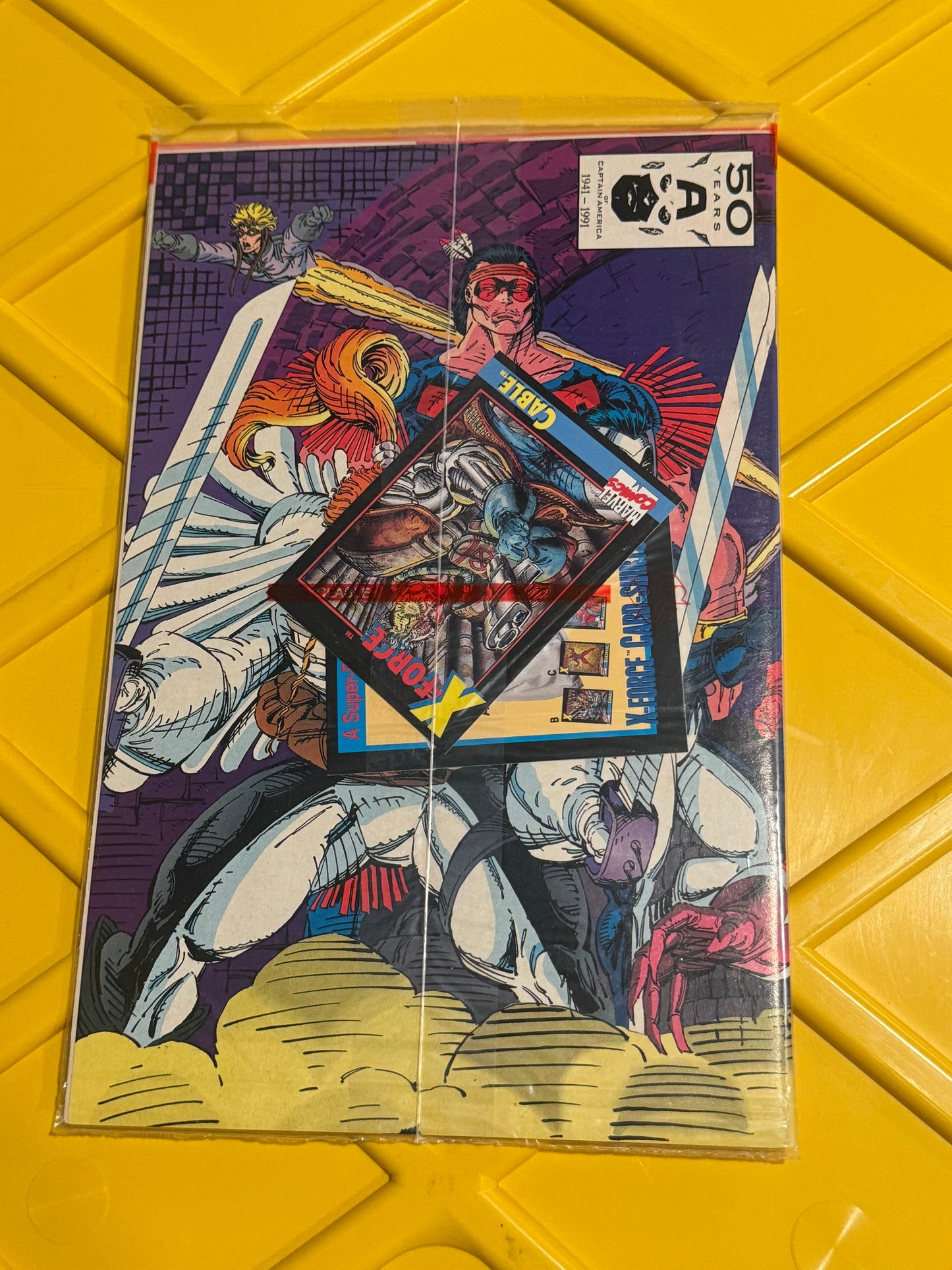 X-Force #1 Sealed Polybag CABLE TRADING CARD NM