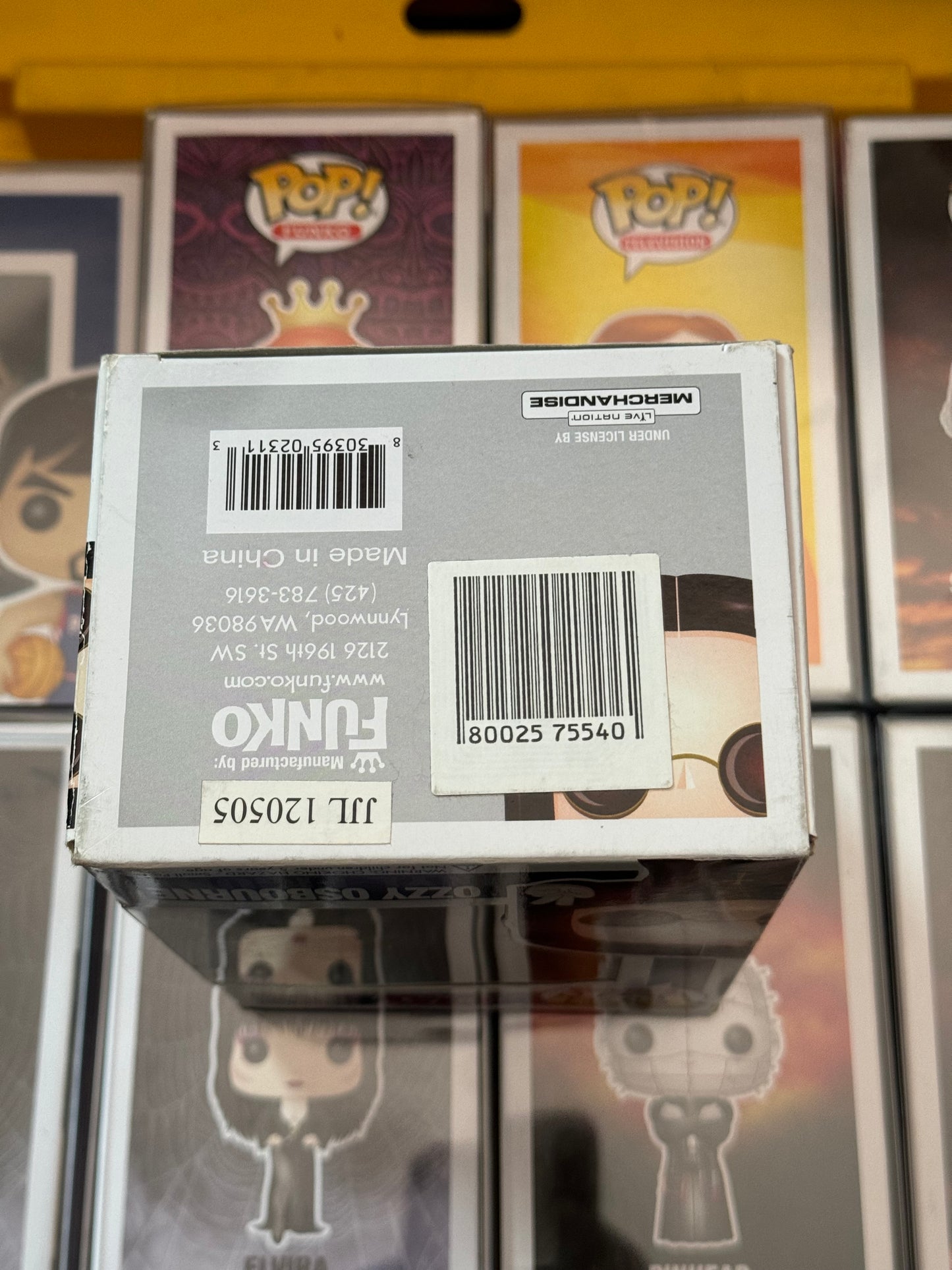 Ozzy Osbourne Funko Pop #12 DAMAGE