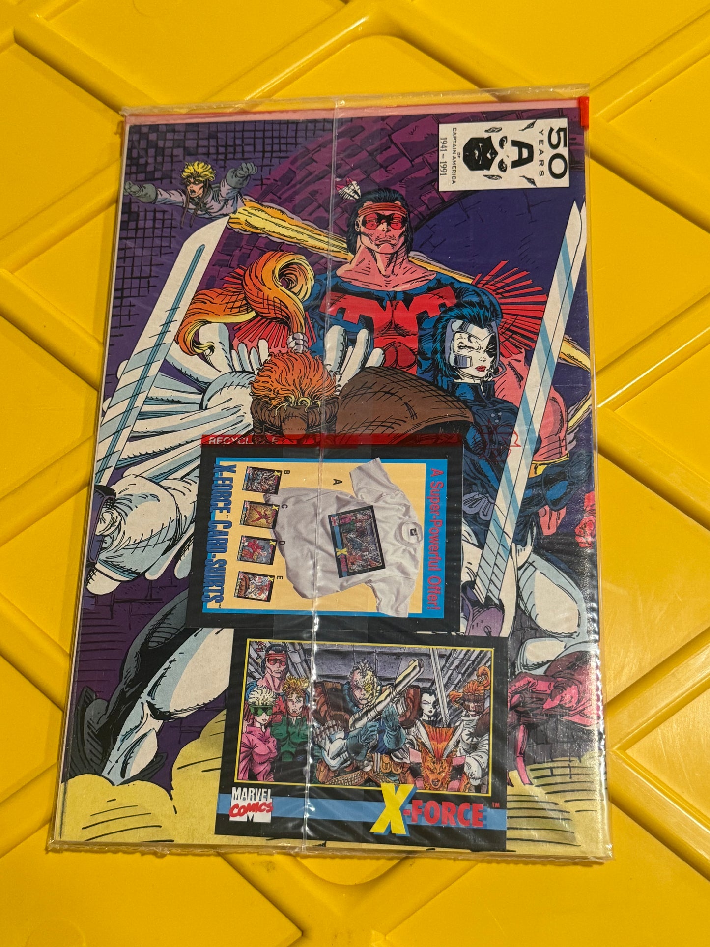 X-Force #1 Sealed Polybag X-Force TRADING CARD NM