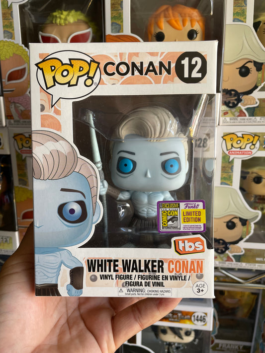 White Walker Conan Funko Pop #12 SDCC2017 Exclusive Vaulted
