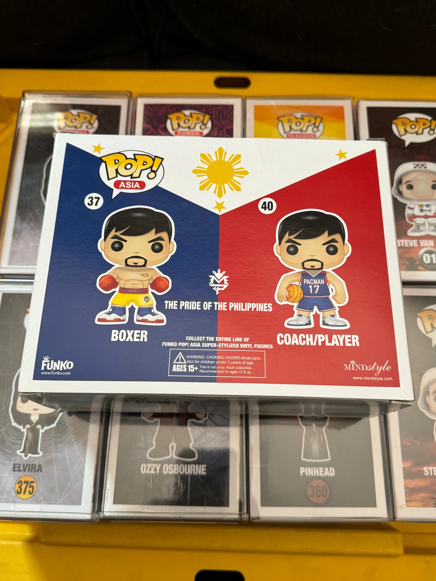 Manny Pacquiao Funko Pop 2015 Convention Exclusive DAMAGE
