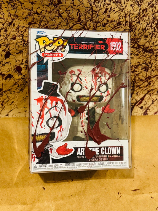 10 Custom Bloody Premium 0.50mm POP Protectors (POP NOT INCLUDED)