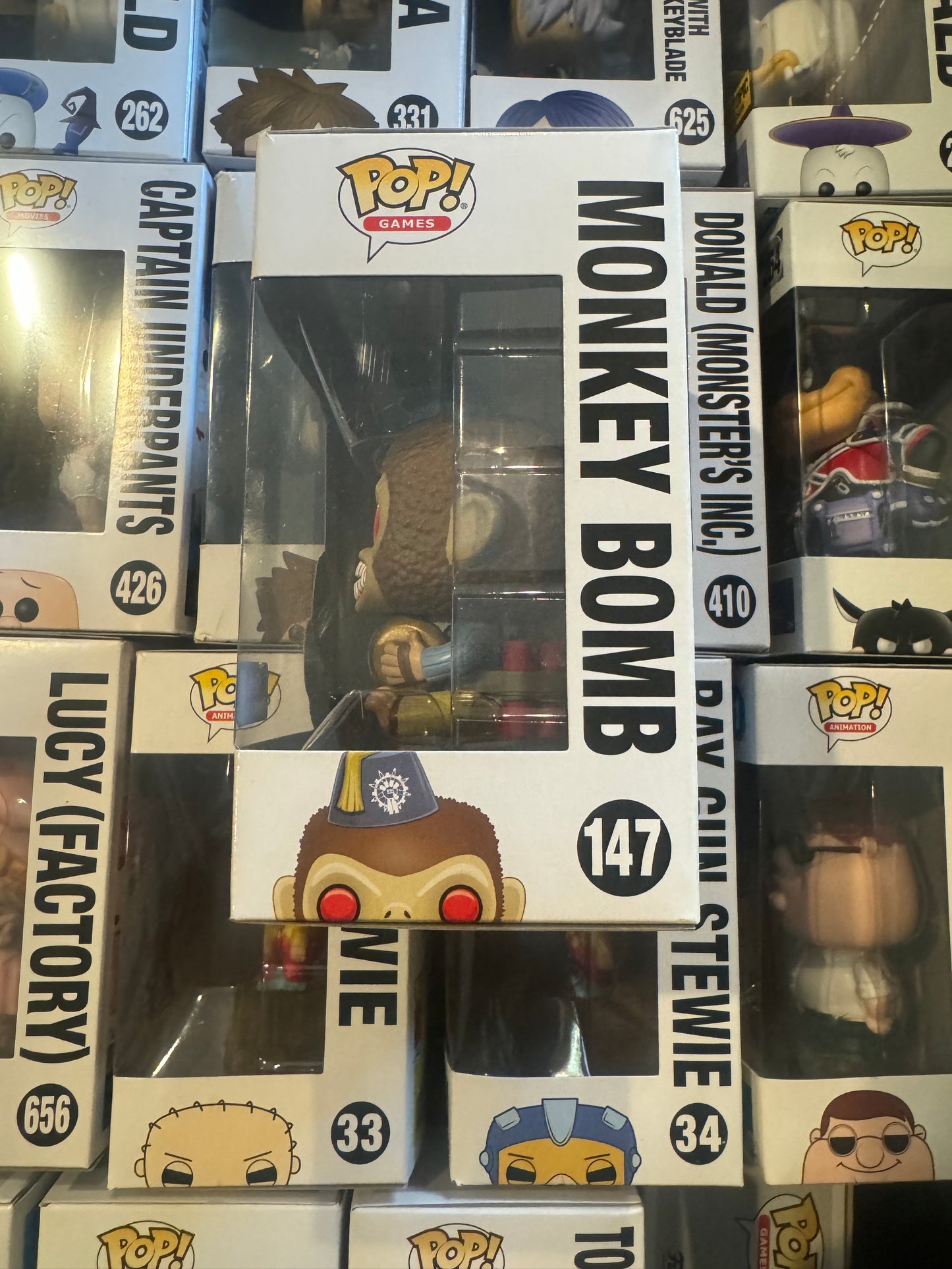 Monkey Bomb Funko Pop #147 Call Of Duty GAMESTOP EXCLUSIVE