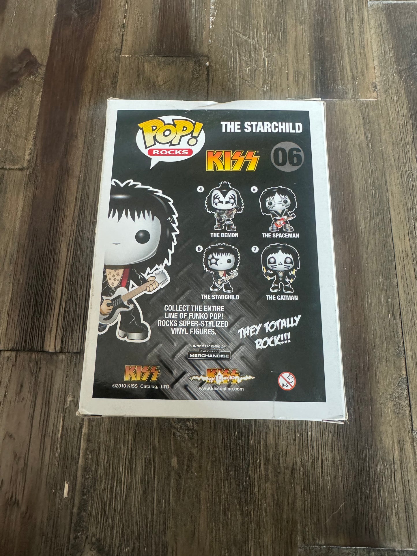 Starchild Funko POP #06 KISS