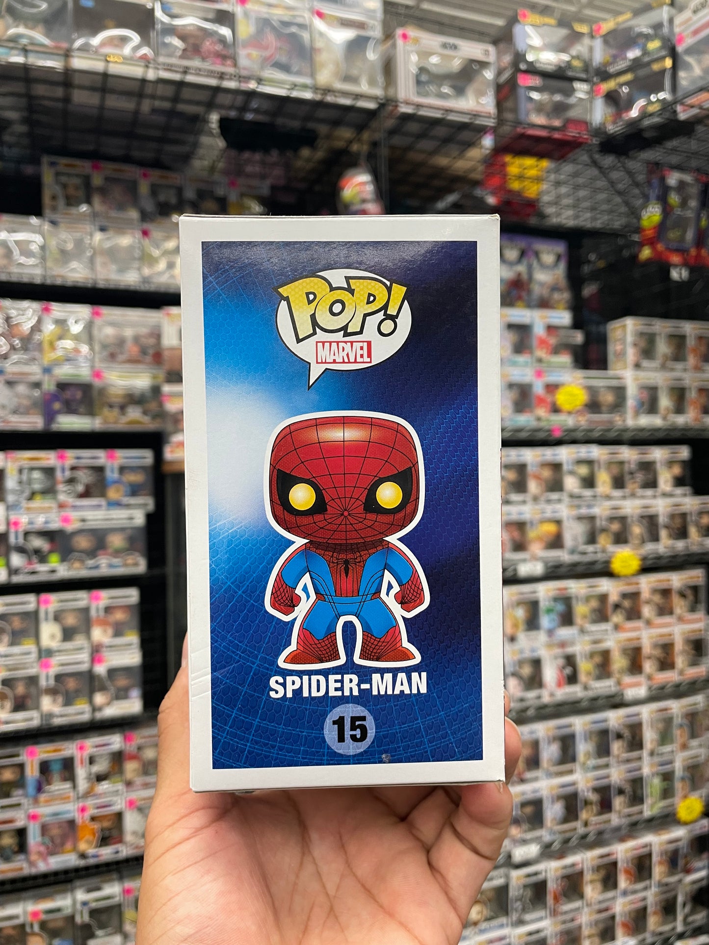 Spider-Man Chase Funko Pop #15 Japan Exclusive 1000PCS Marvel