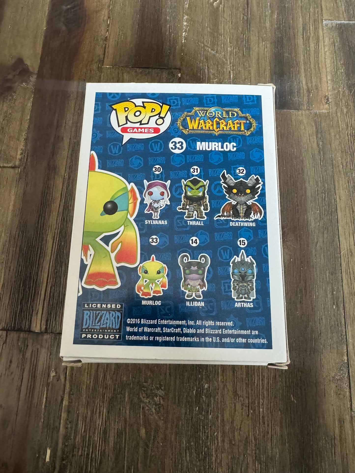 Murloc Funko POP #33 World Of Warcraft SDCC 2016 EXCLUSIVE