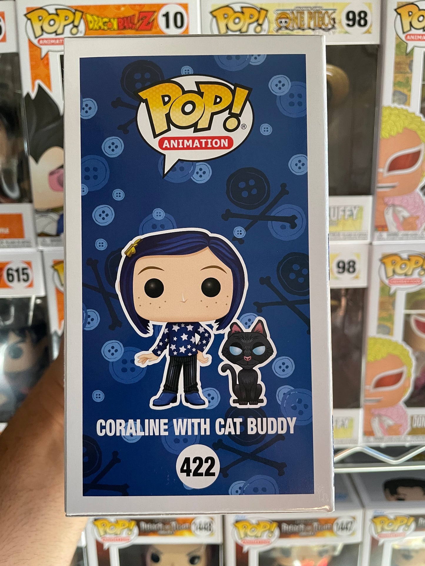 Coraline with Cat Buddy Funko Pop #422
