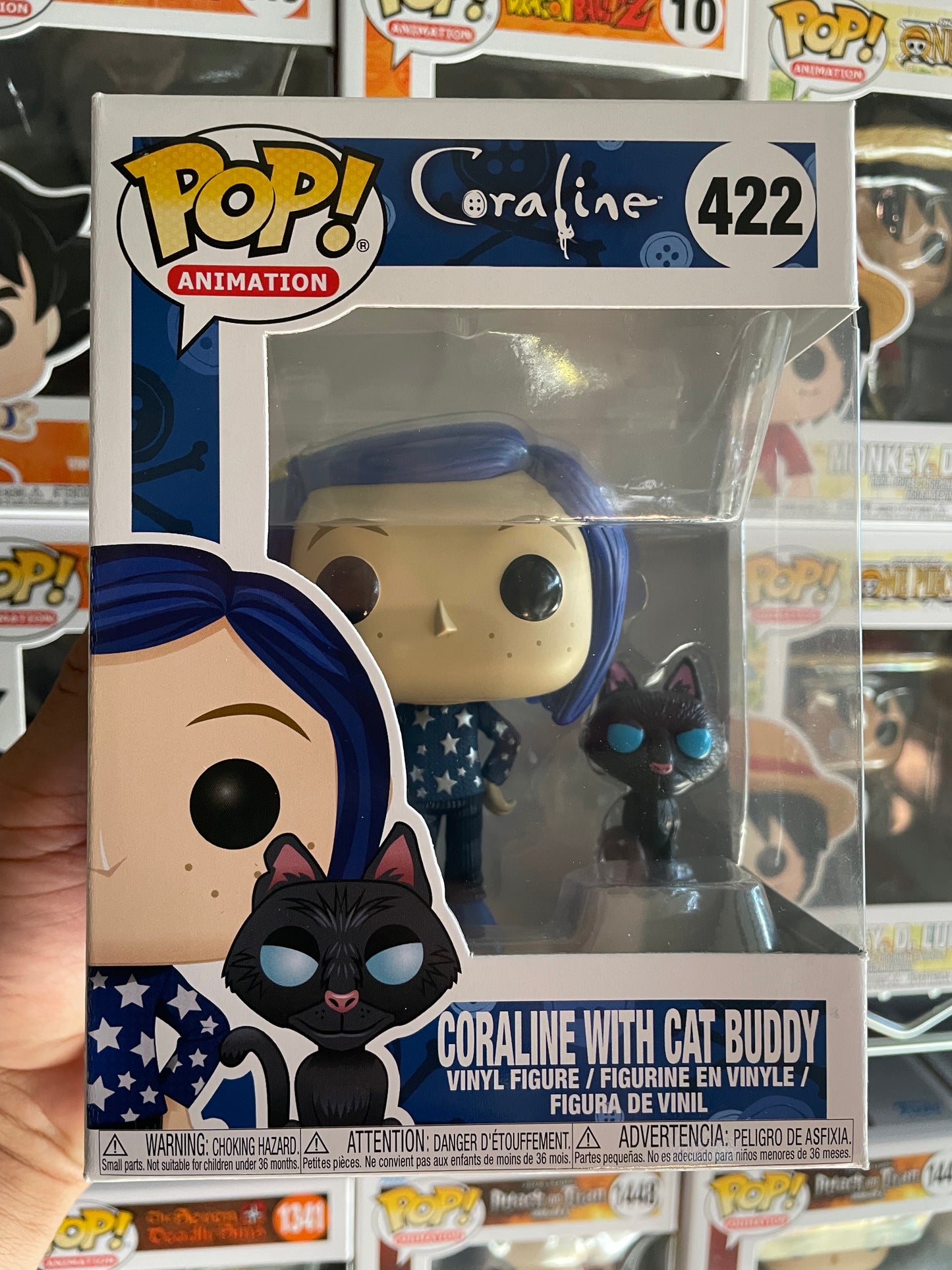 Coraline with Cat Buddy Funko Pop #422