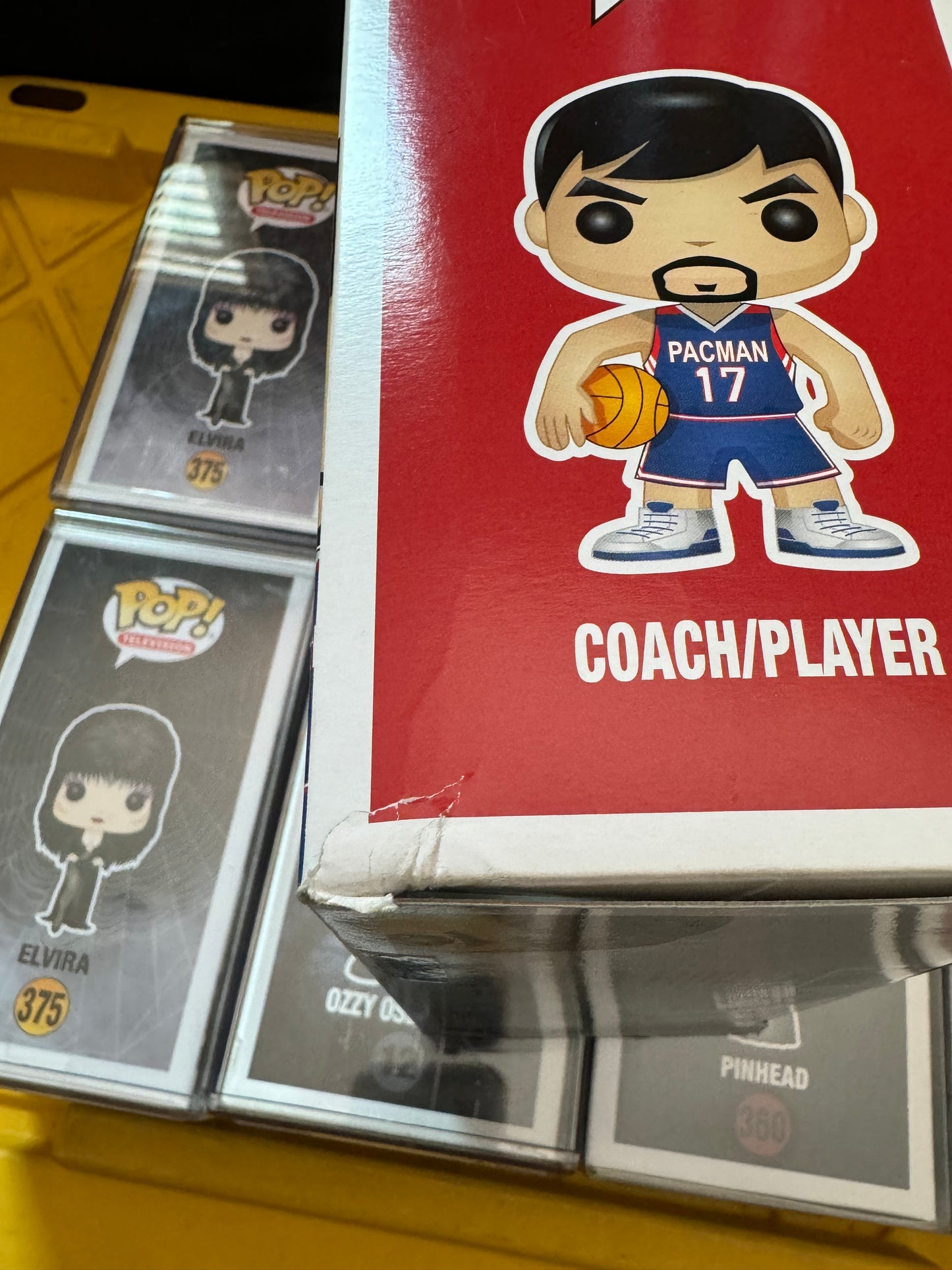 Manny Pacquiao Funko Pop 2015 Convention Exclusive DAMAGE