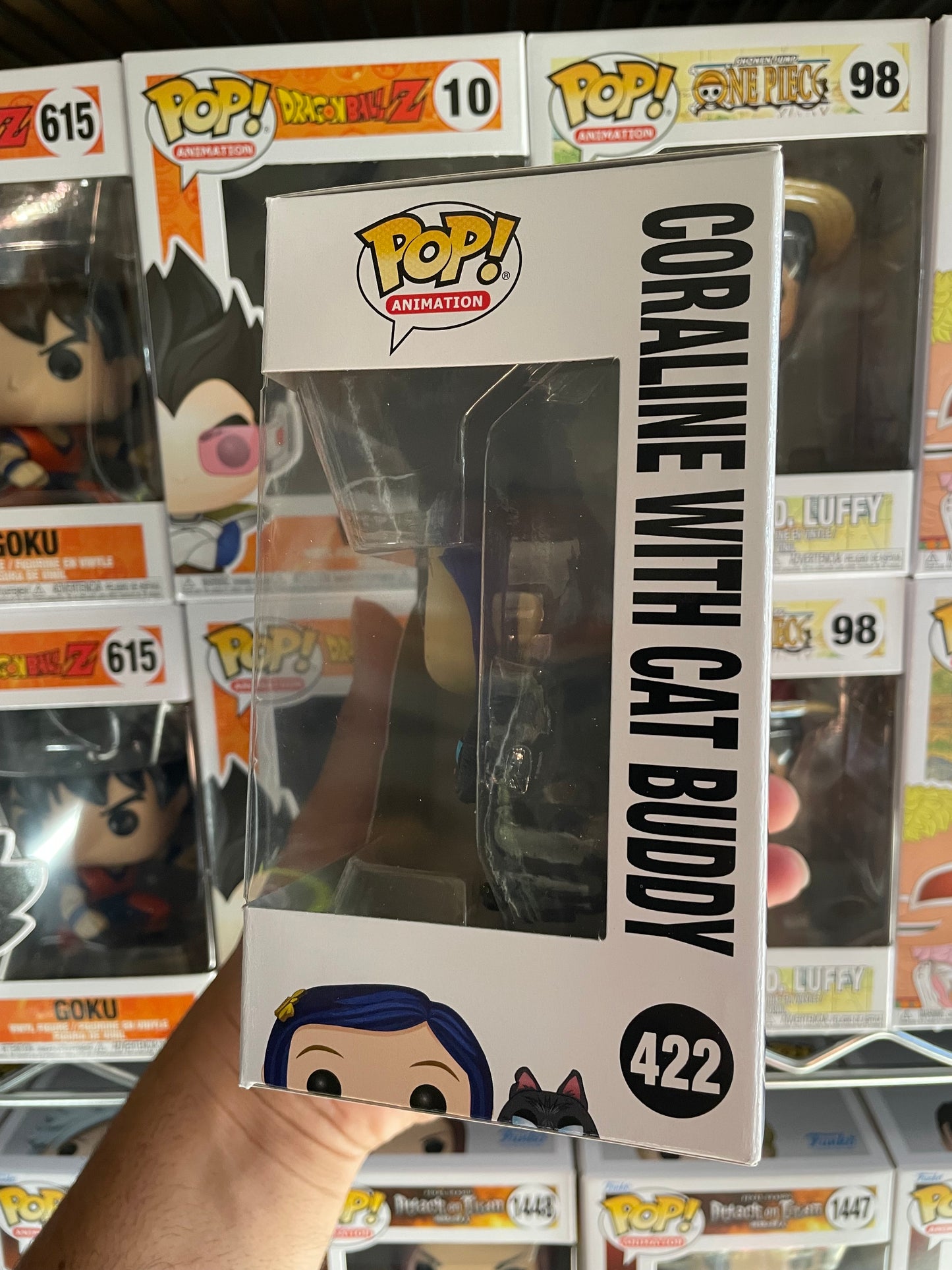 Coraline with Cat Buddy Funko Pop #422