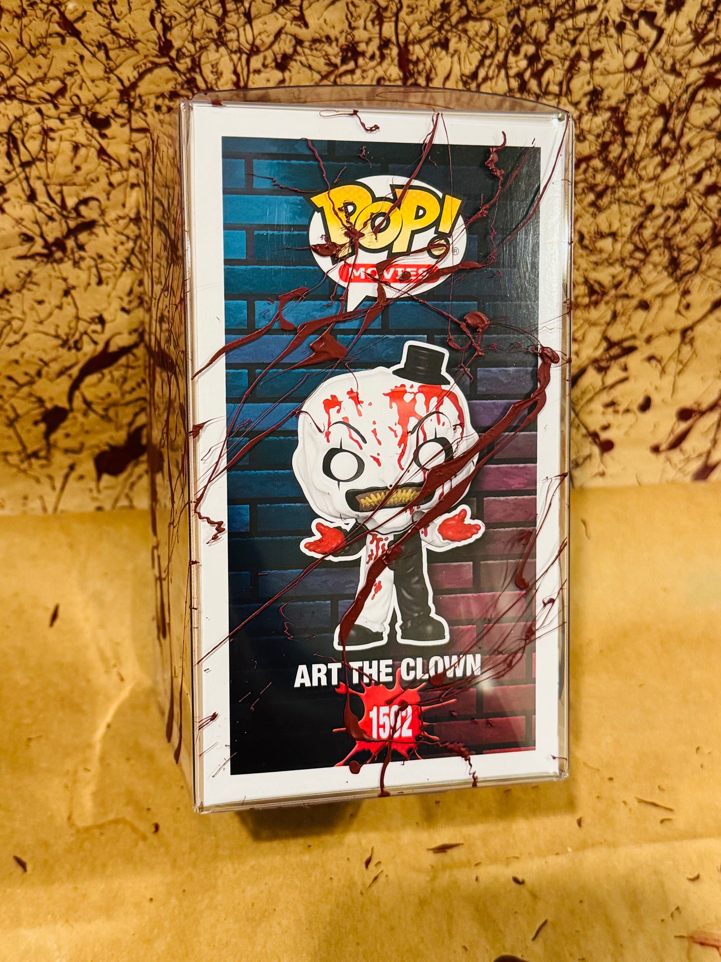 10 Custom Bloody Premium 0.50mm POP Protectors (POP NOT INCLUDED)