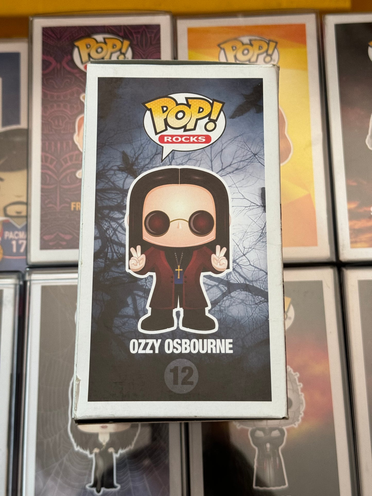 Ozzy Osbourne Funko Pop #12 DAMAGE