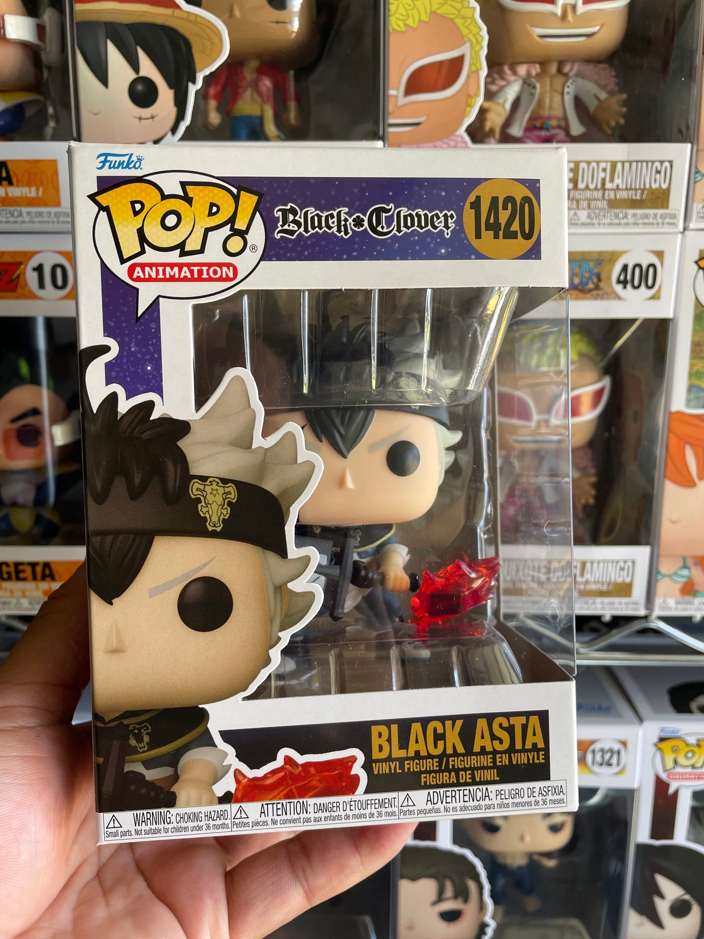 Black Asta Funko Pop #1420 Black Clover