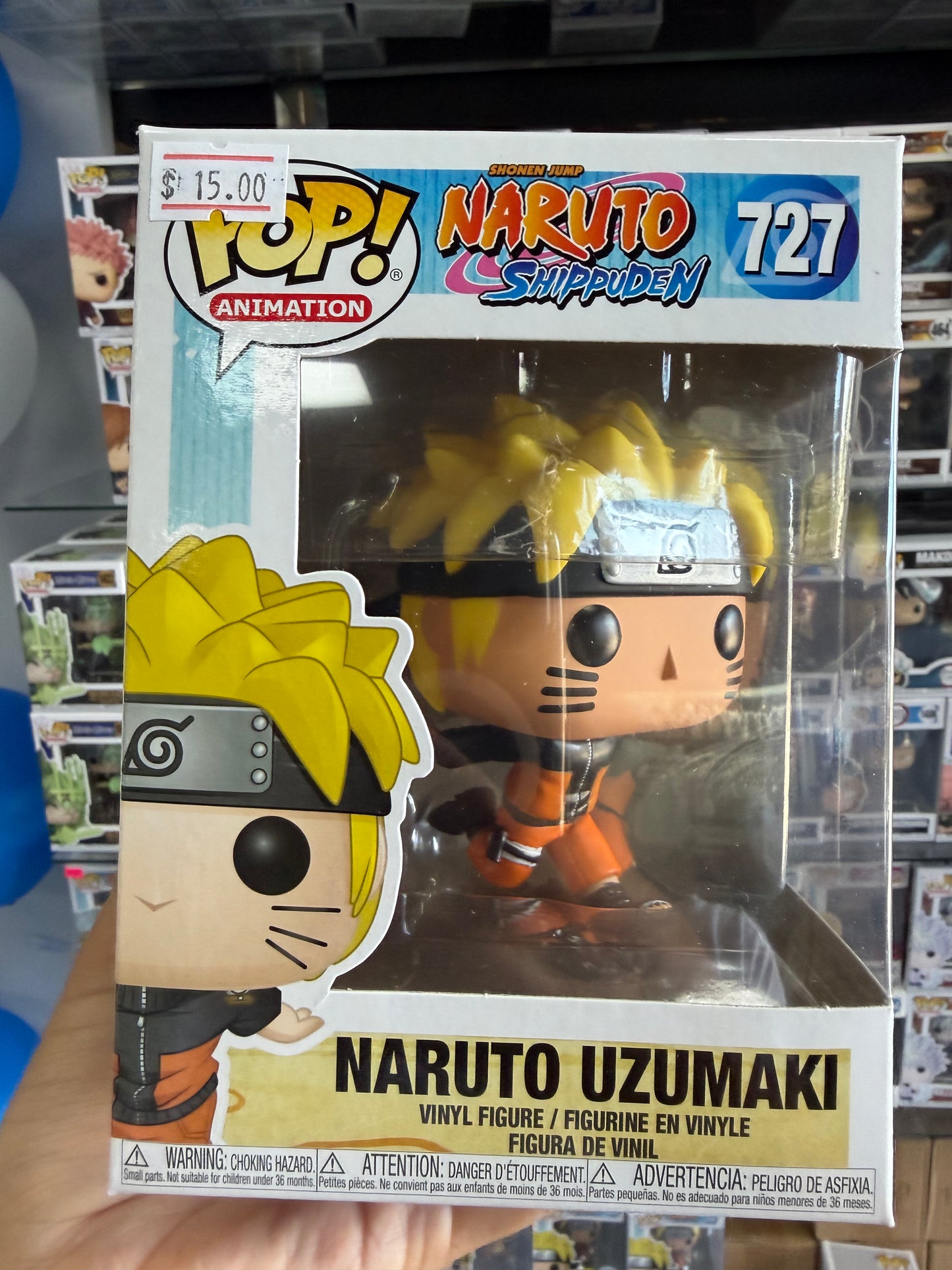 Naruto Uzumaki Funko Pop #727 Naruto Shippuden Anime