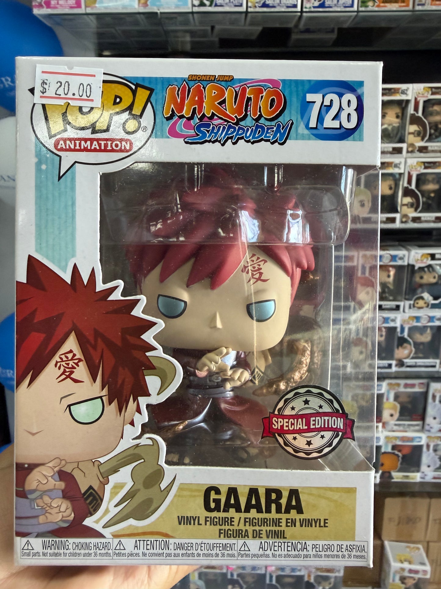 Gaara Funko Pop #728 Naruto Shippuden Anime