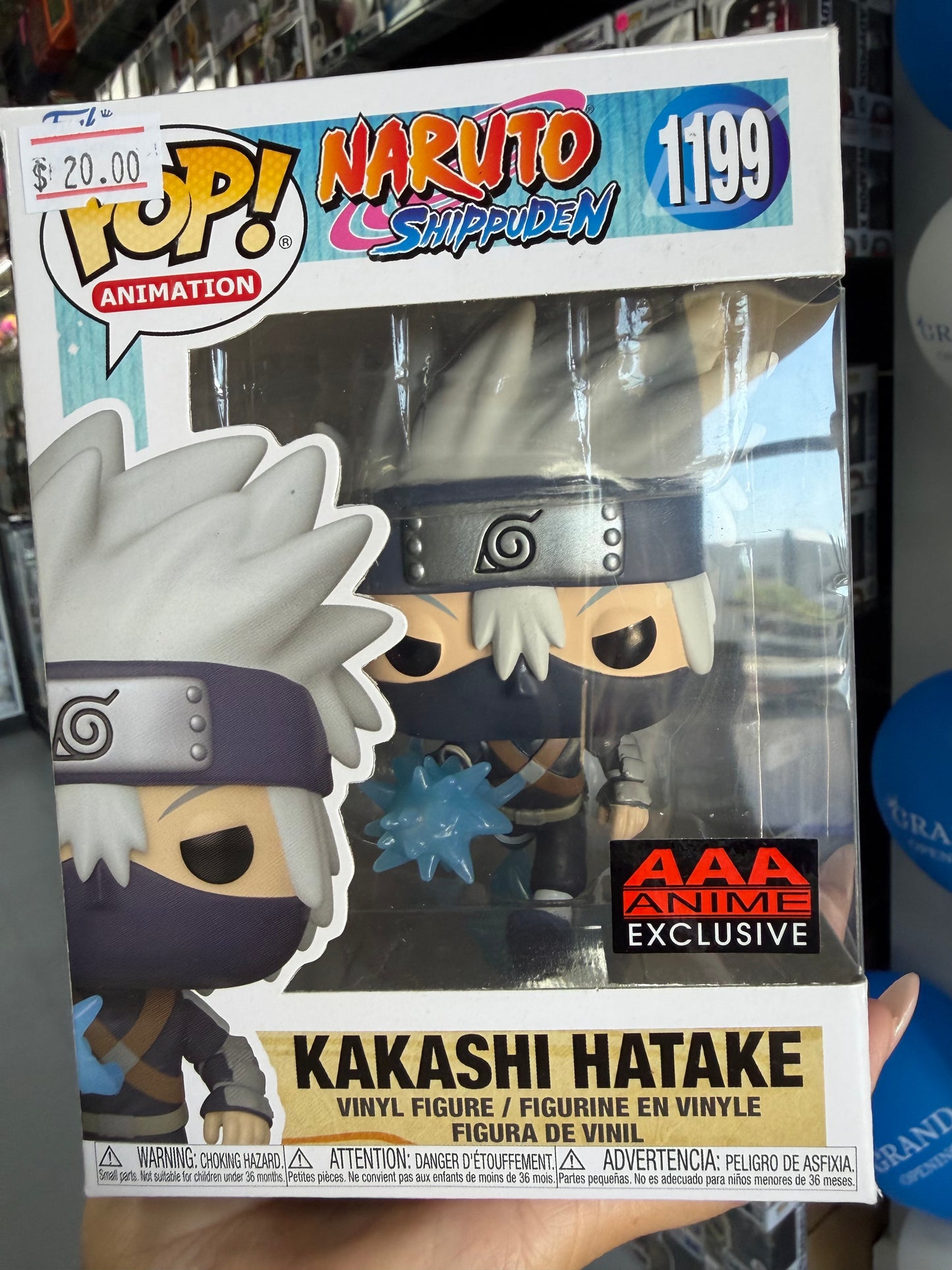 Kakashi Hatake Funko Pop #1199 Naruto Shippuden Anime