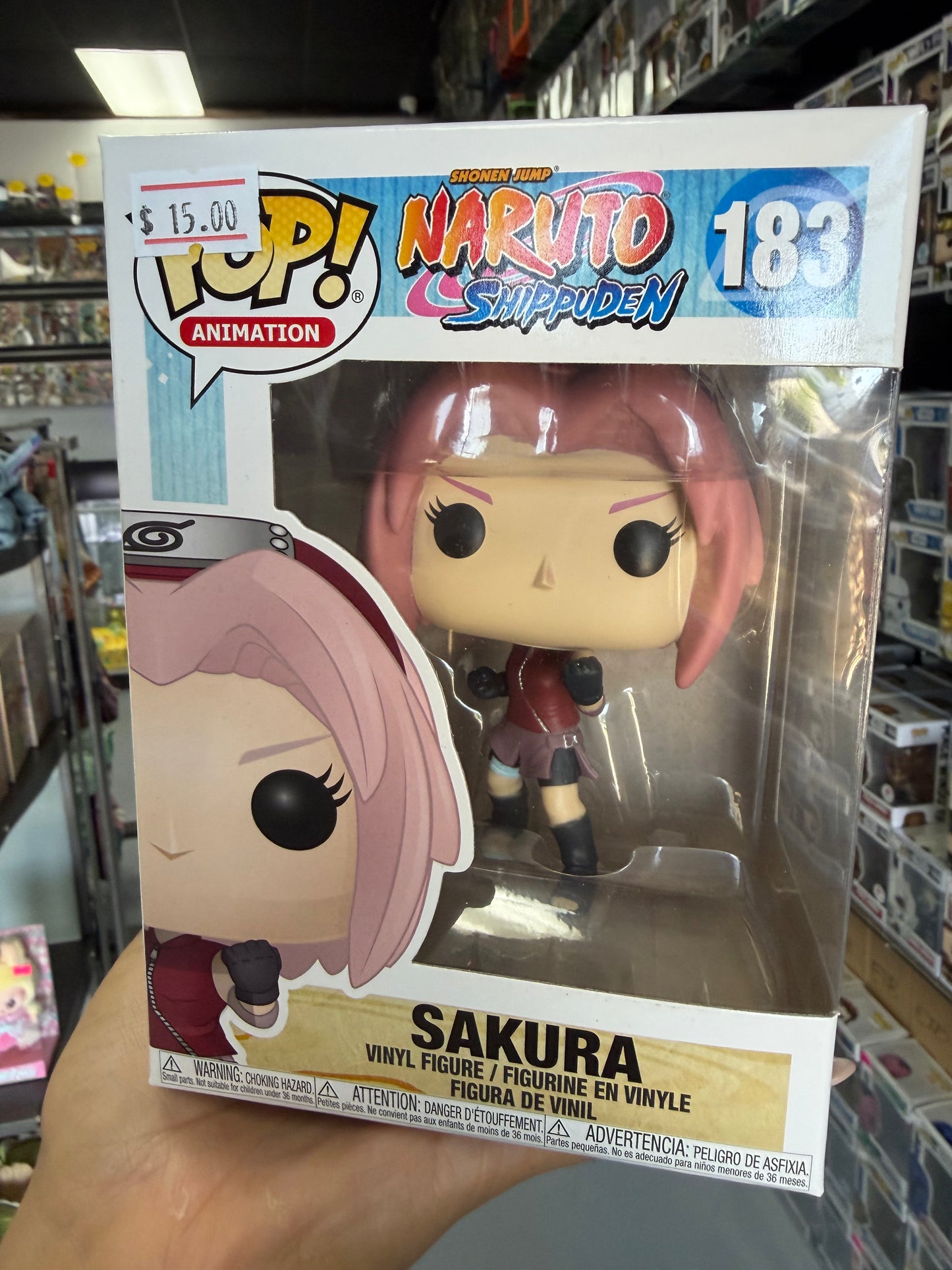 Sakura Funko Pop #183 Naruto Shippuden Anime
