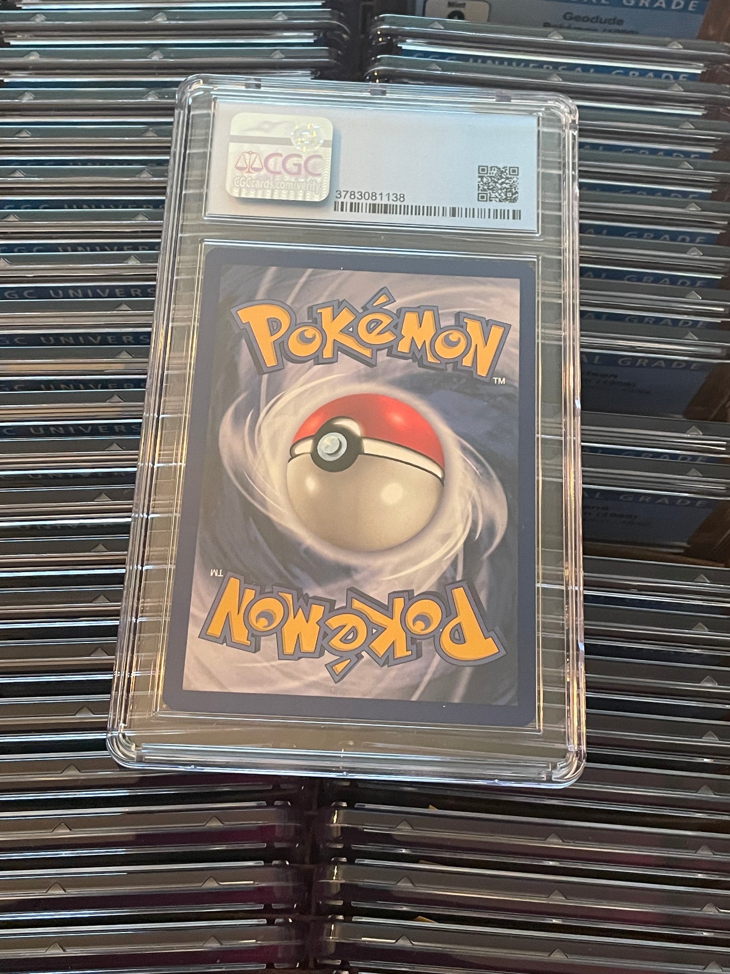 Shellder Fossil 1st Edition 54/62 Pokémon (1999) CGC 9