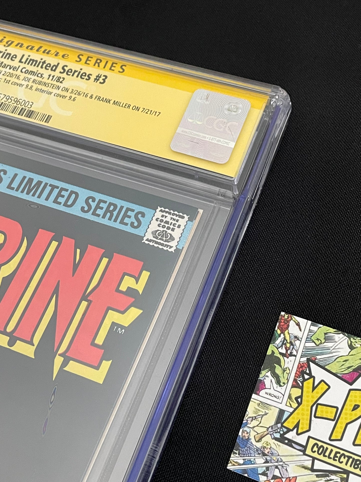 Wolverine Limited Series #3 CGC Signature Series DOUBLE COVER