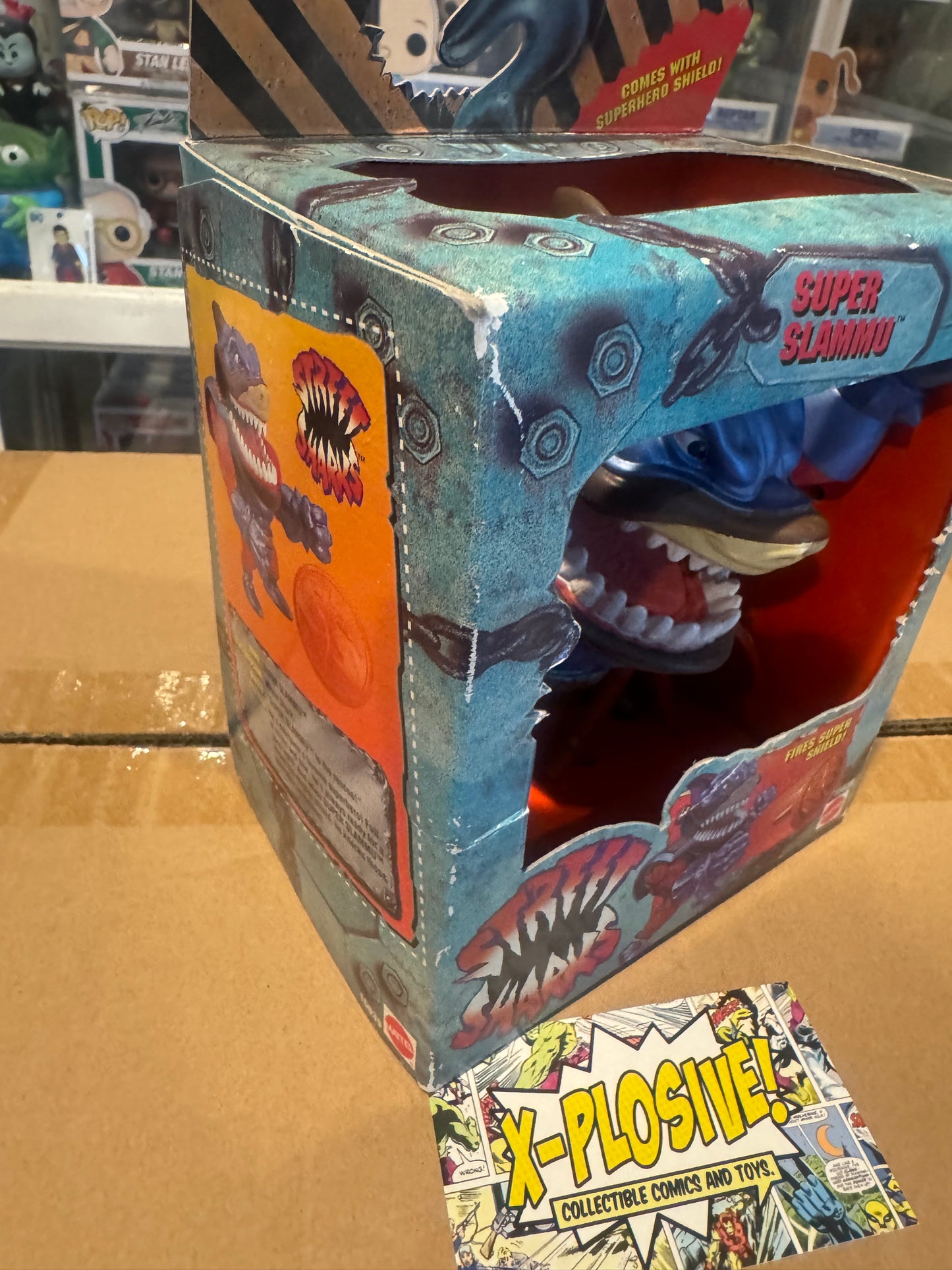 Original 1995 Mattel street sharks Super Slammu