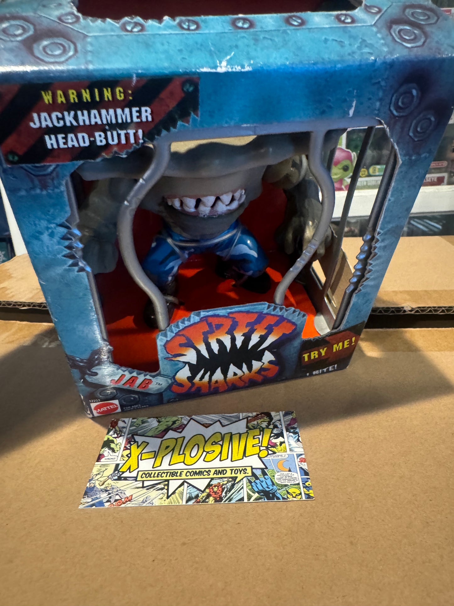 MATTEL Street Sharks Jab Original 1994 Action Figure