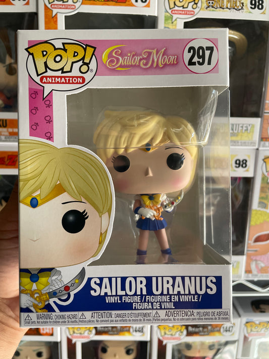 Sailor Uranus Funko Pop #297 Sailor Moon Vaulted