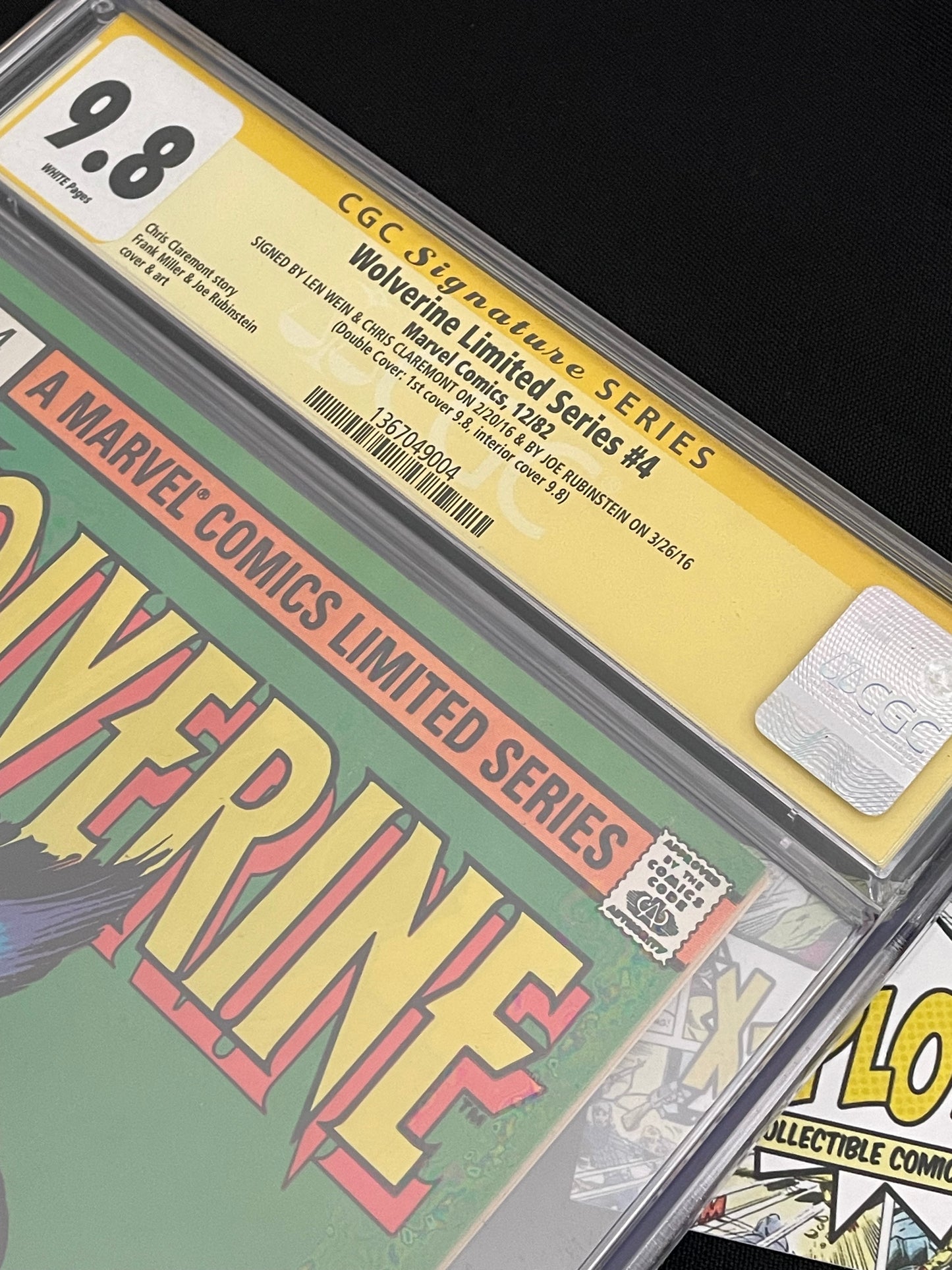 Wolverine Limited Series #4 CGC Signature Series DOUBLE COVER