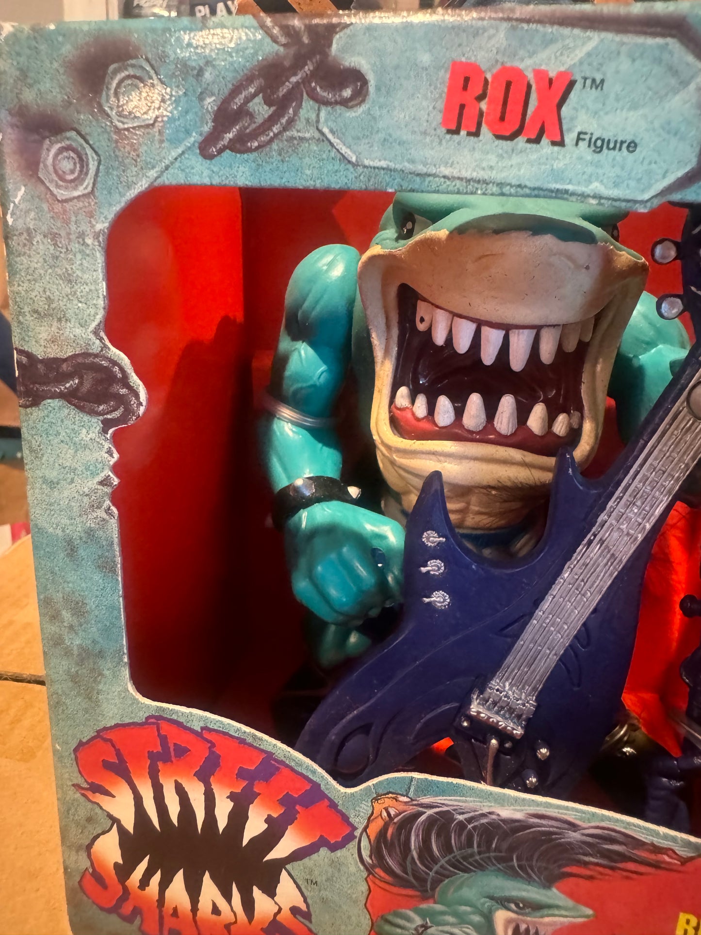 Original 1995 Mattel street sharks Rox