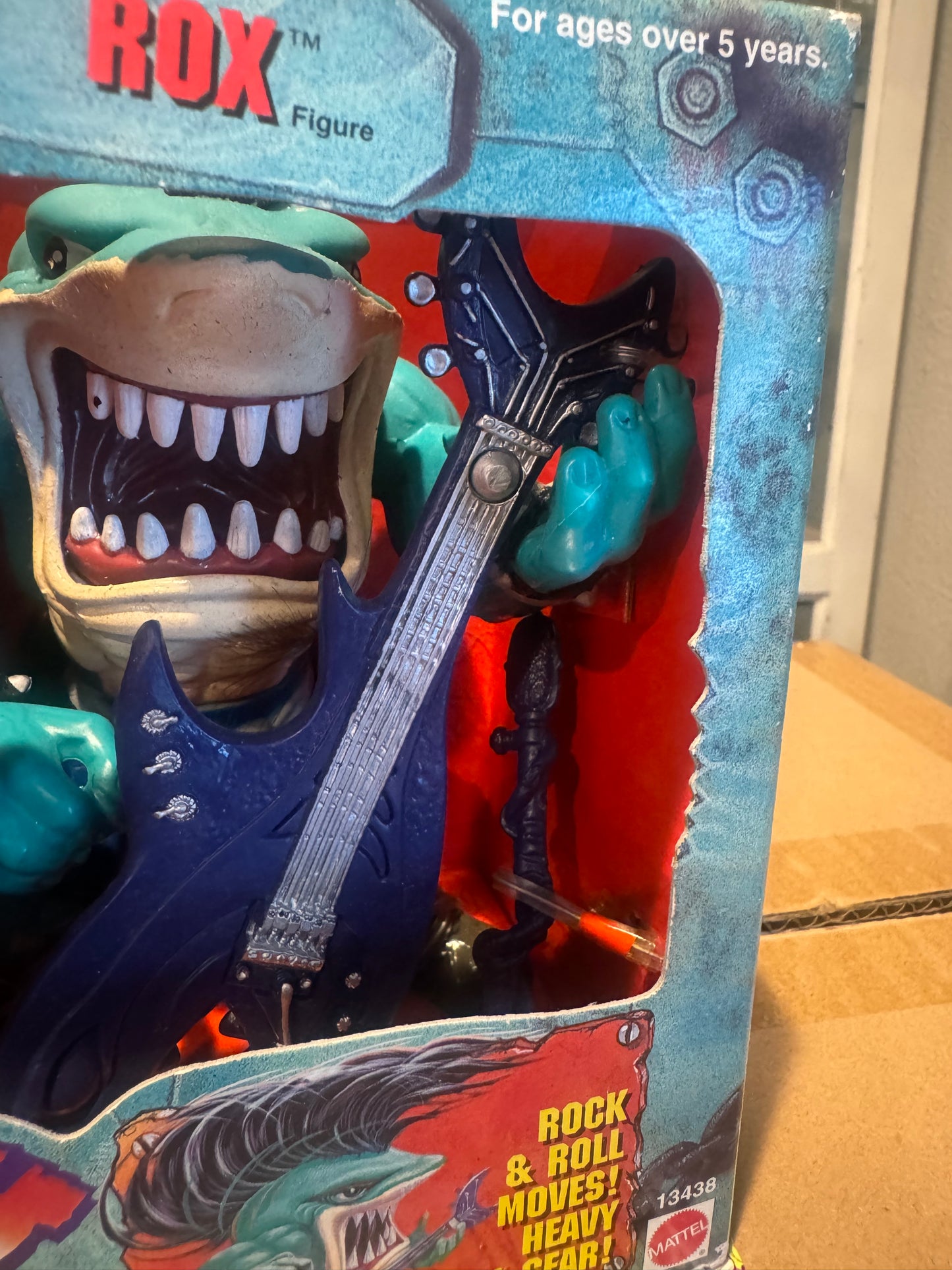 Original 1995 Mattel street sharks Rox