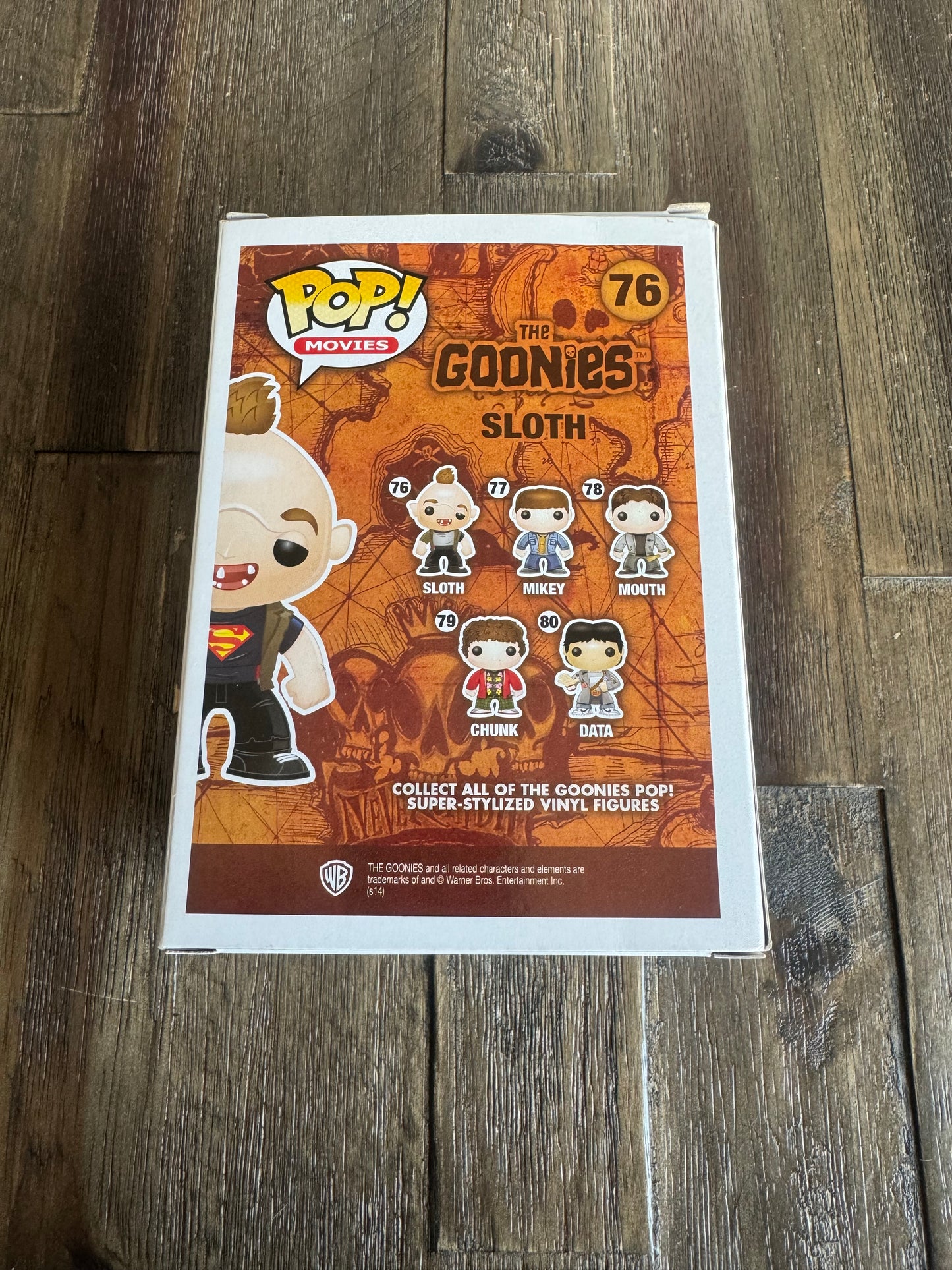 Sloth Funko POP #76 SDCC EXCLUSIVE The Goonies