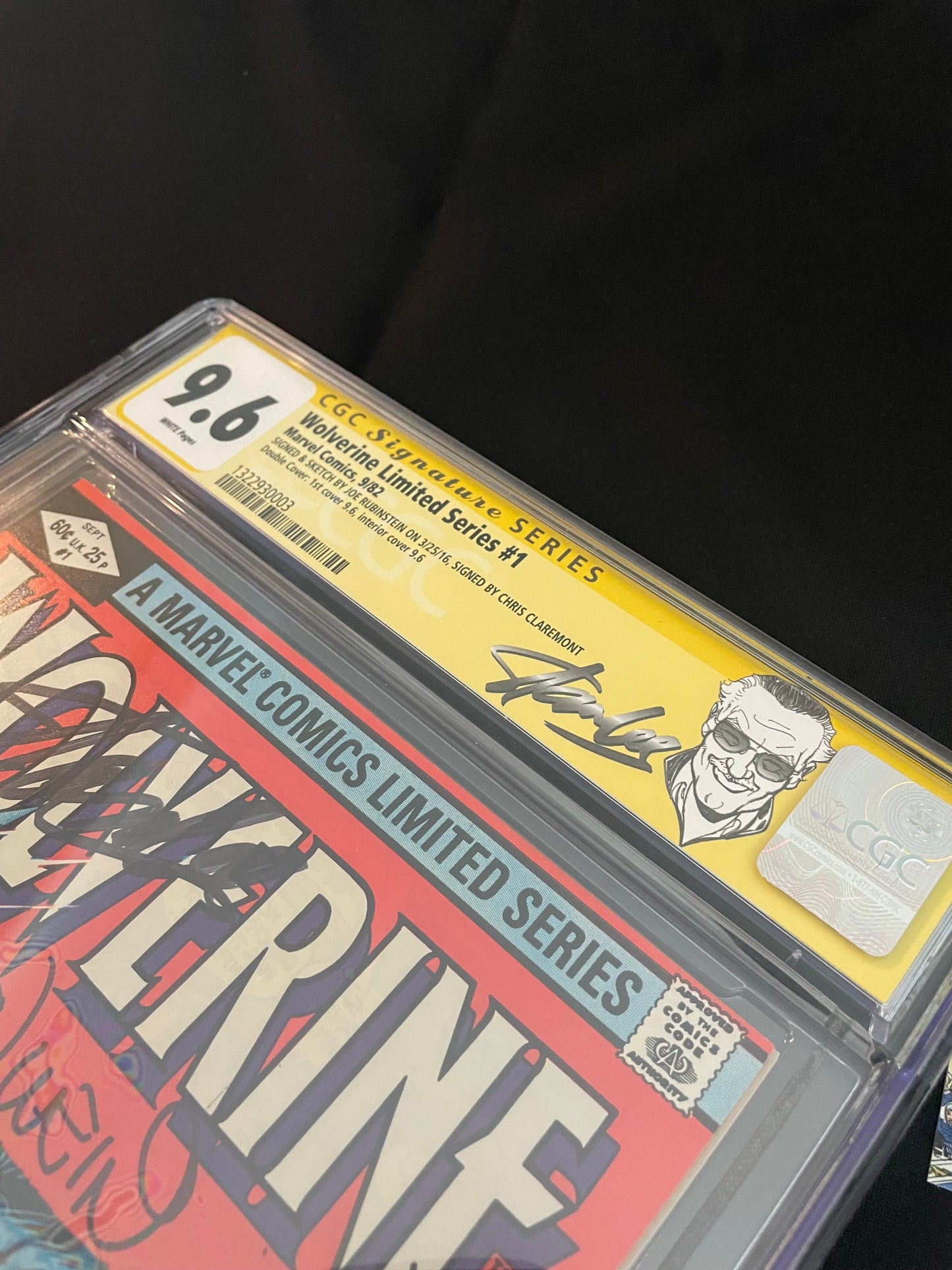 Wolverine Limited Series #1 CGC Signature Series DOUBLE COVER