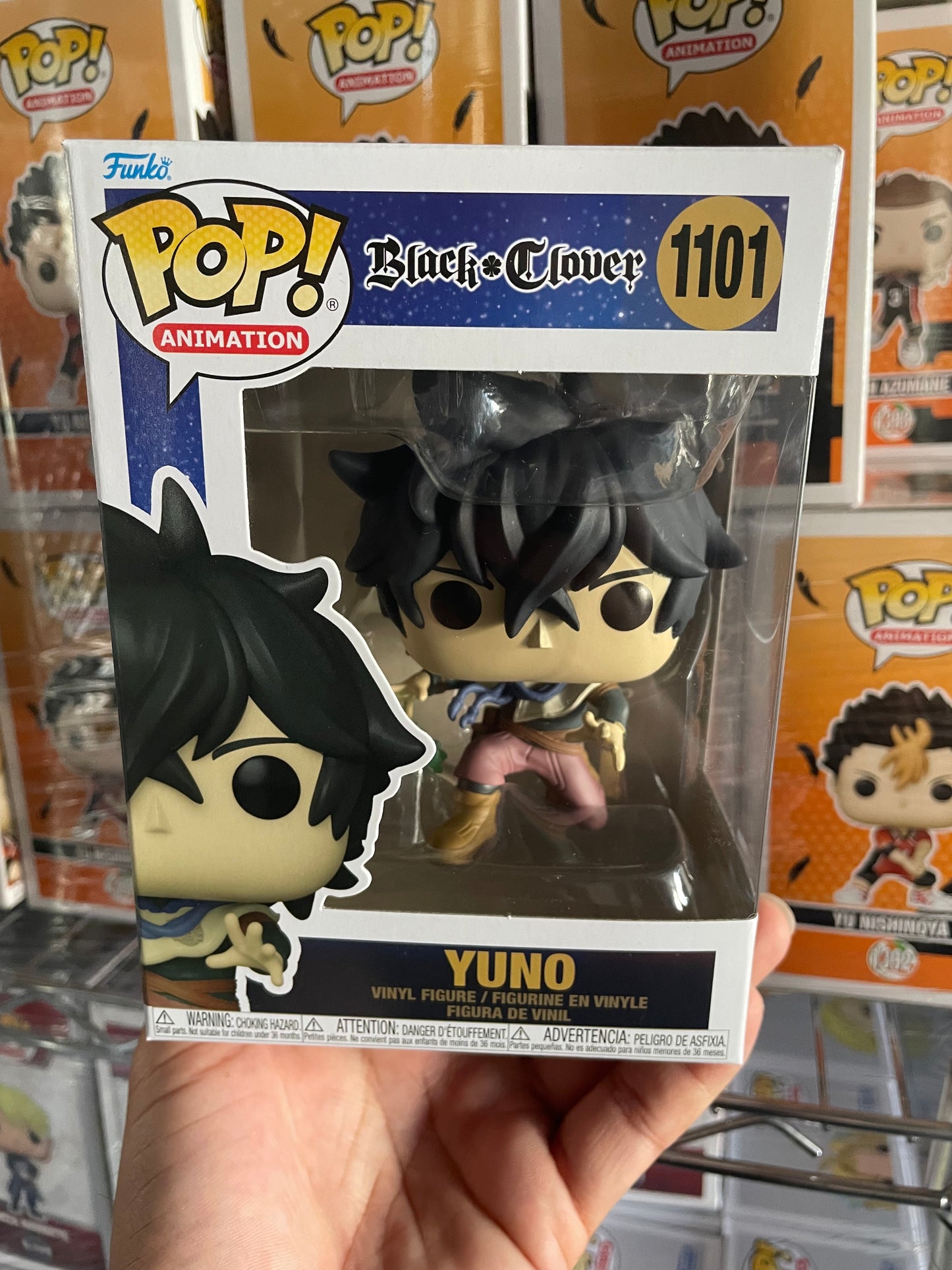 Yuno Funko Pop #1101 Black Clover