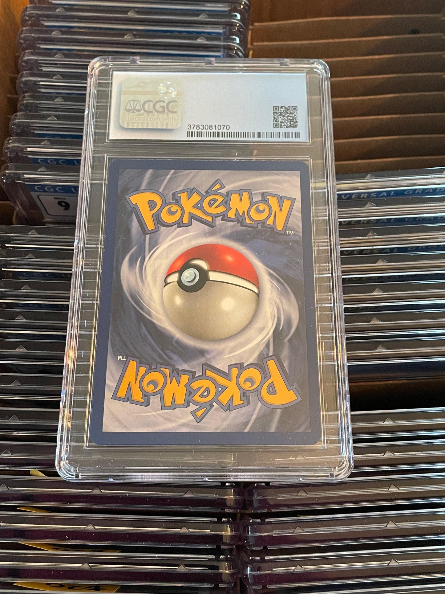 Seadra Fossil 1st Edition 42/62 Pokémon (1999) CGC 8.5