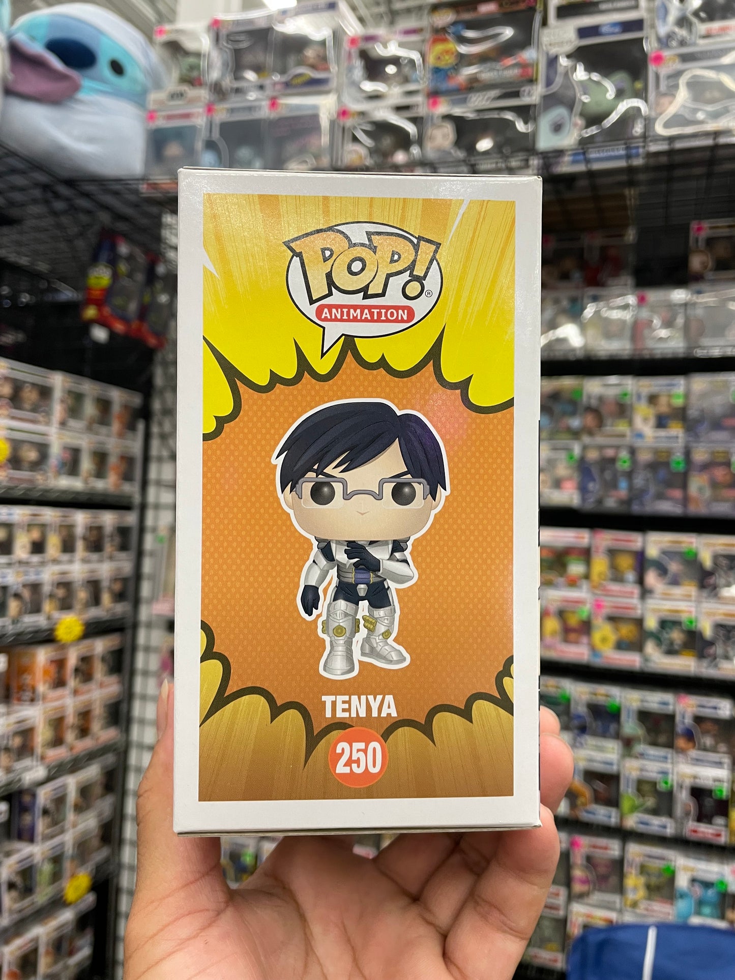 Tenya Funko Pop #250 My Hero Academia Vaulted