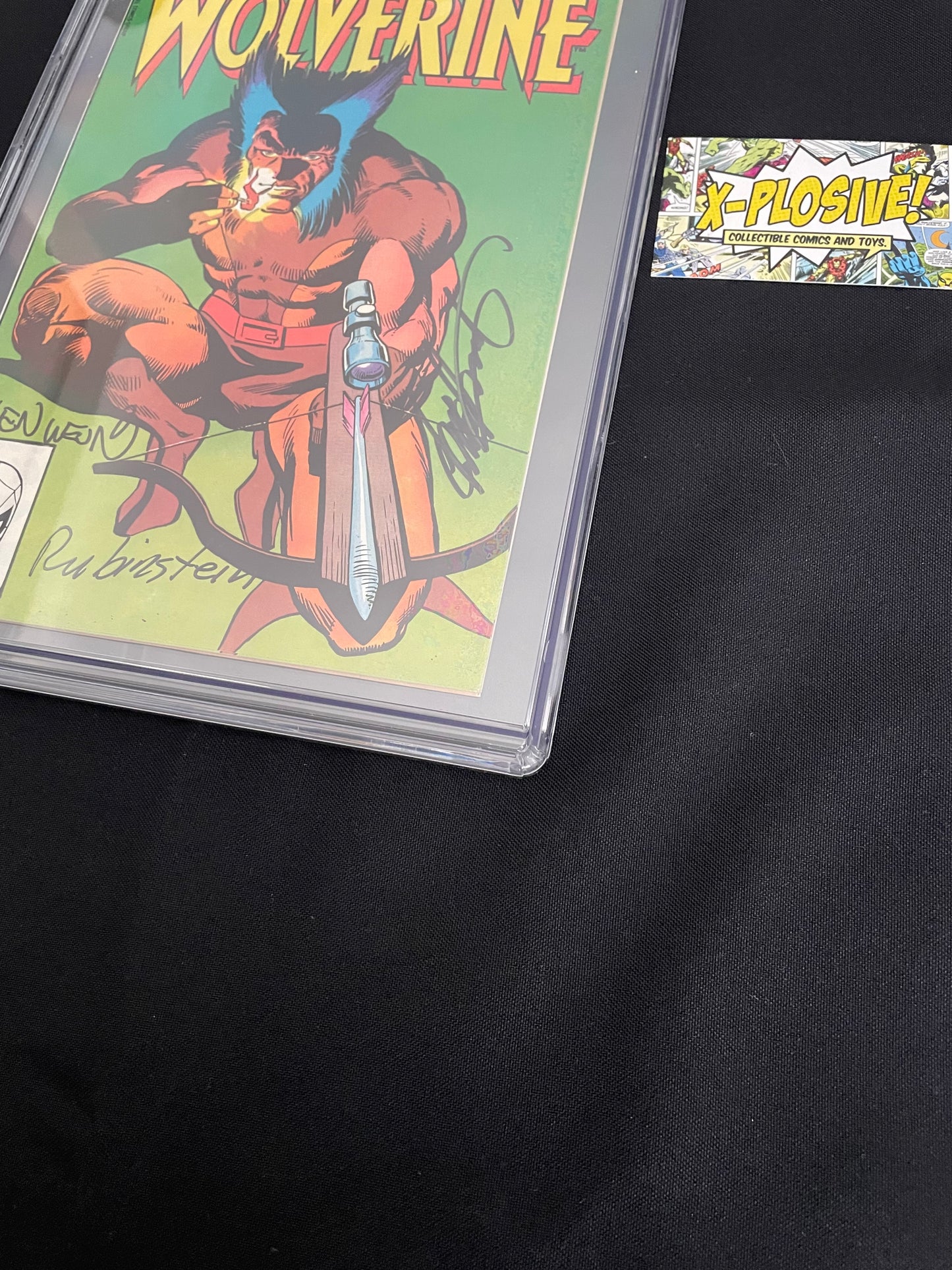 Wolverine Limited Series #4 CGC Signature Series DOUBLE COVER