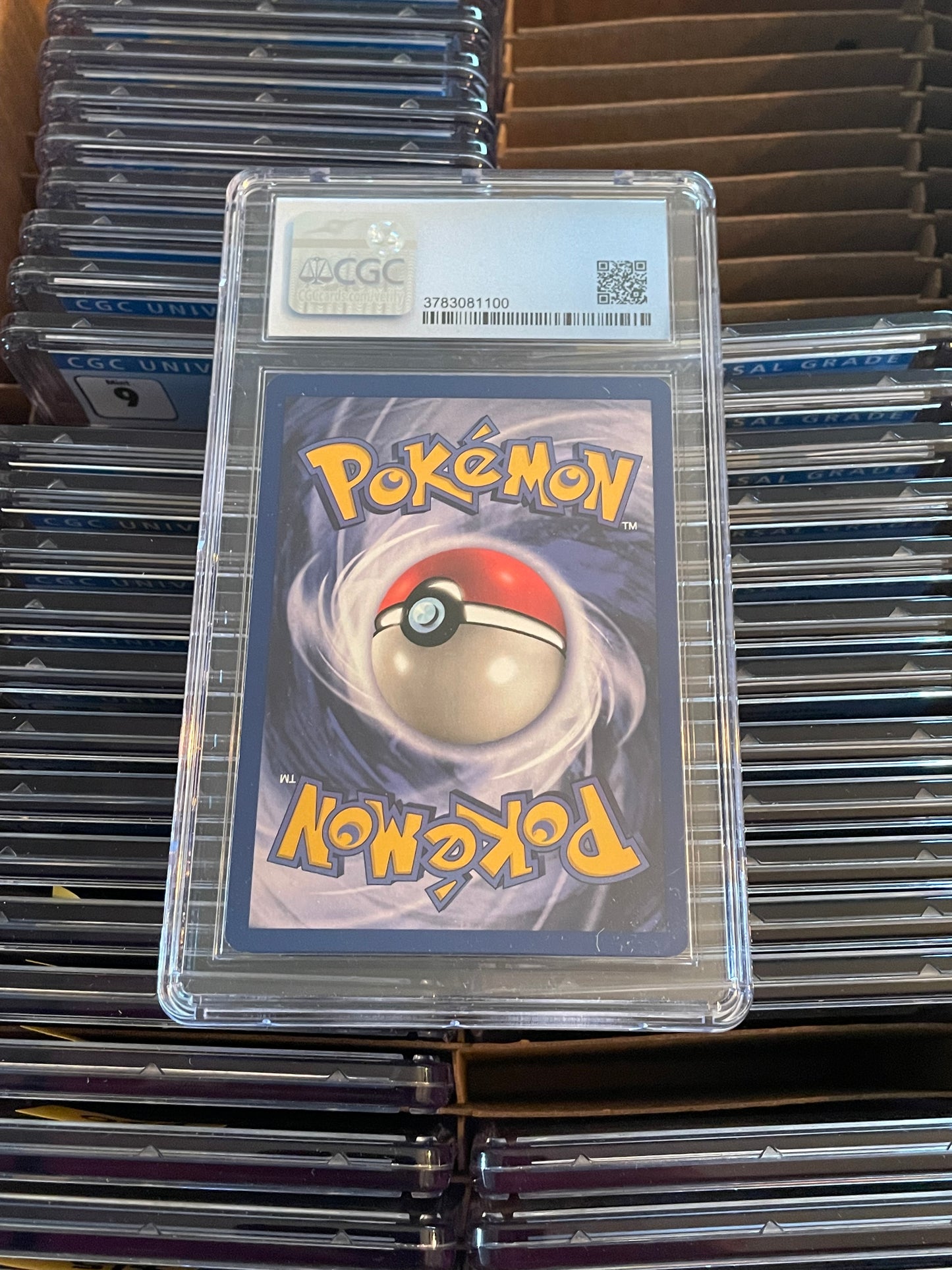 Rhyhorn Jungle 1st Edition 61/64 Pokémon (1999) CGC 8.5