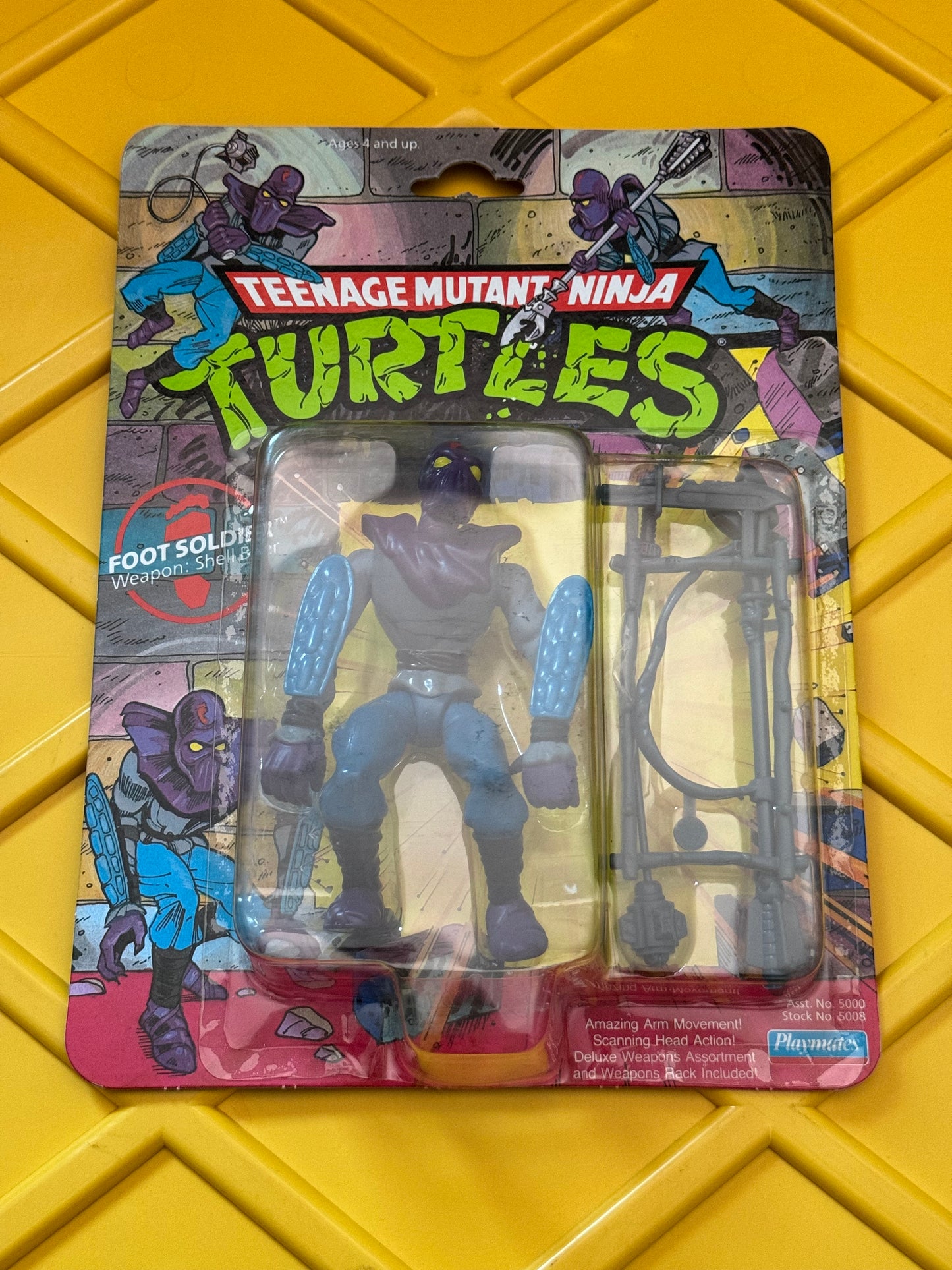 TMNT Foot Soldier 1988 Playmates