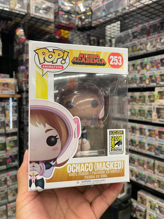 Ochaco Masked Funko Pop #253 SDCC2017 Exclusive My Hero Academia Vaulted