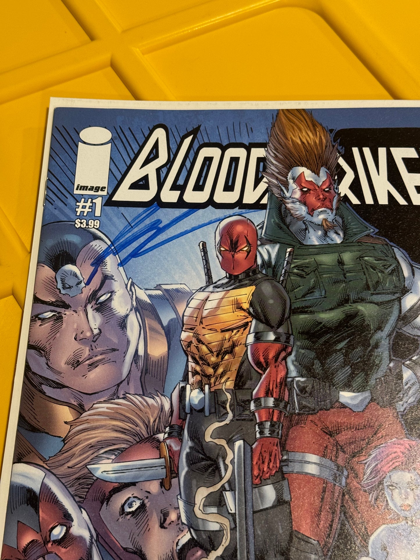 Bloodstrike #1 Signed by Rob Liefeld