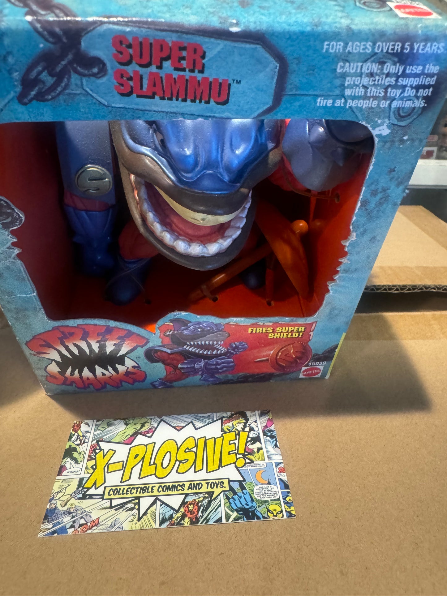 Original 1995 Mattel street sharks Super Slammu