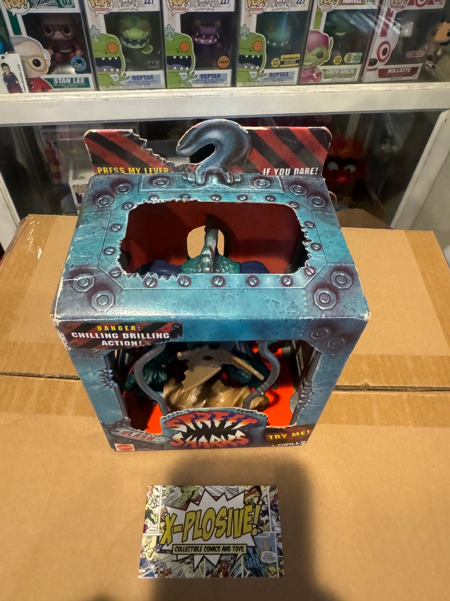 MATTEL Street Sharks Slash Original 1994 Action Figure