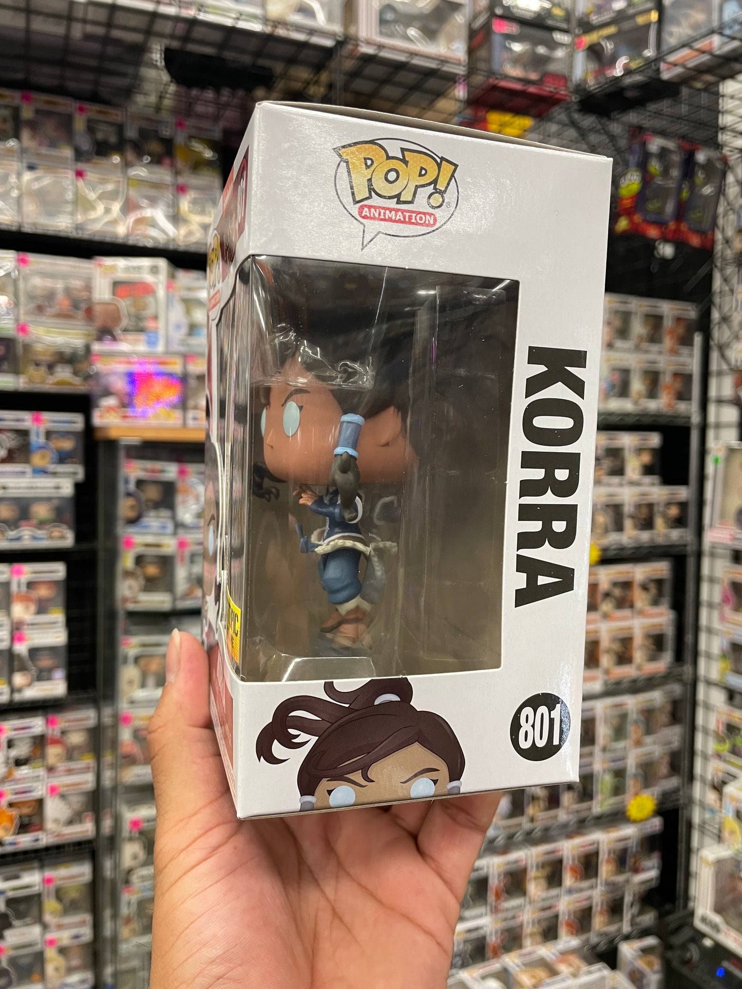 Korra Funko Pop #801 Hot Topic Chase Exclusive