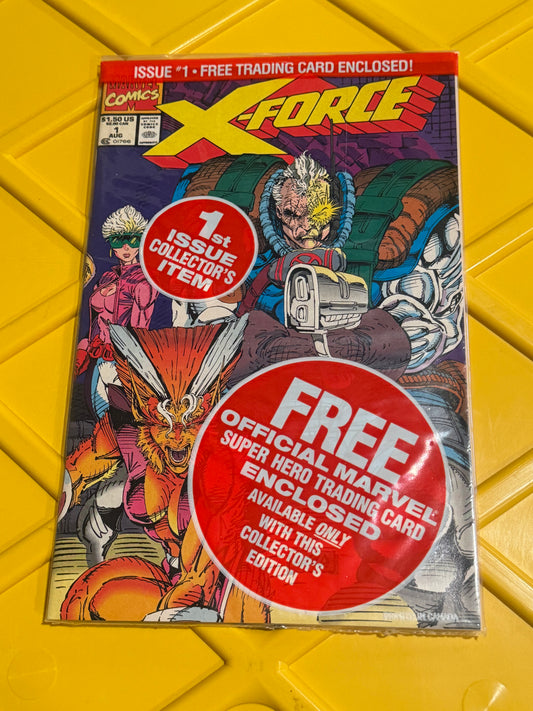 X-Force #1 Sealed Polybag X-Force TRADING CARD NM