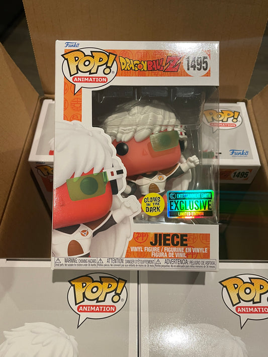 Jiece Funko Pop #1495 Entertainment Earth Exclusive GITD Dragon Ball Z