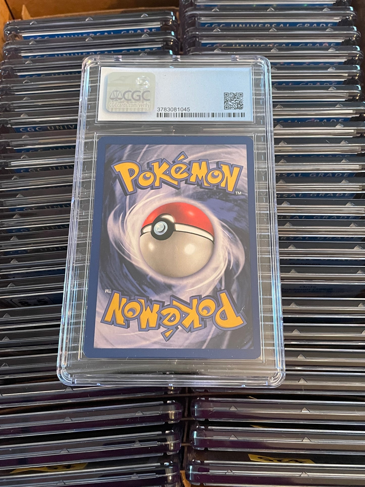 Paras Jungle 1st Edition 59/64 Pokémon (1999) CGC 8