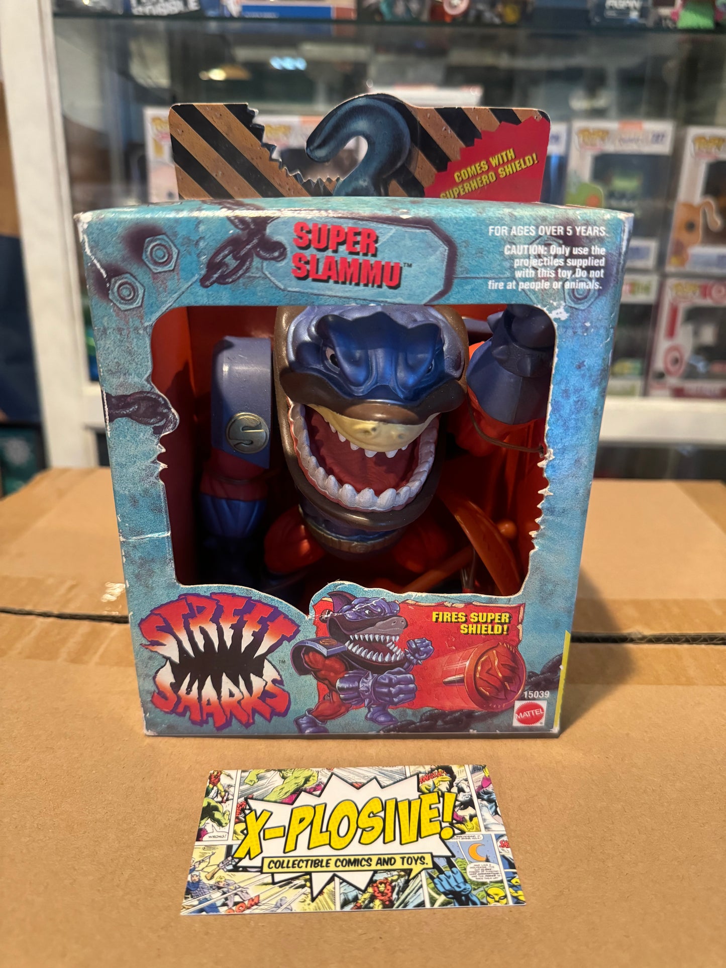 Original 1995 Mattel street sharks Super Slammu