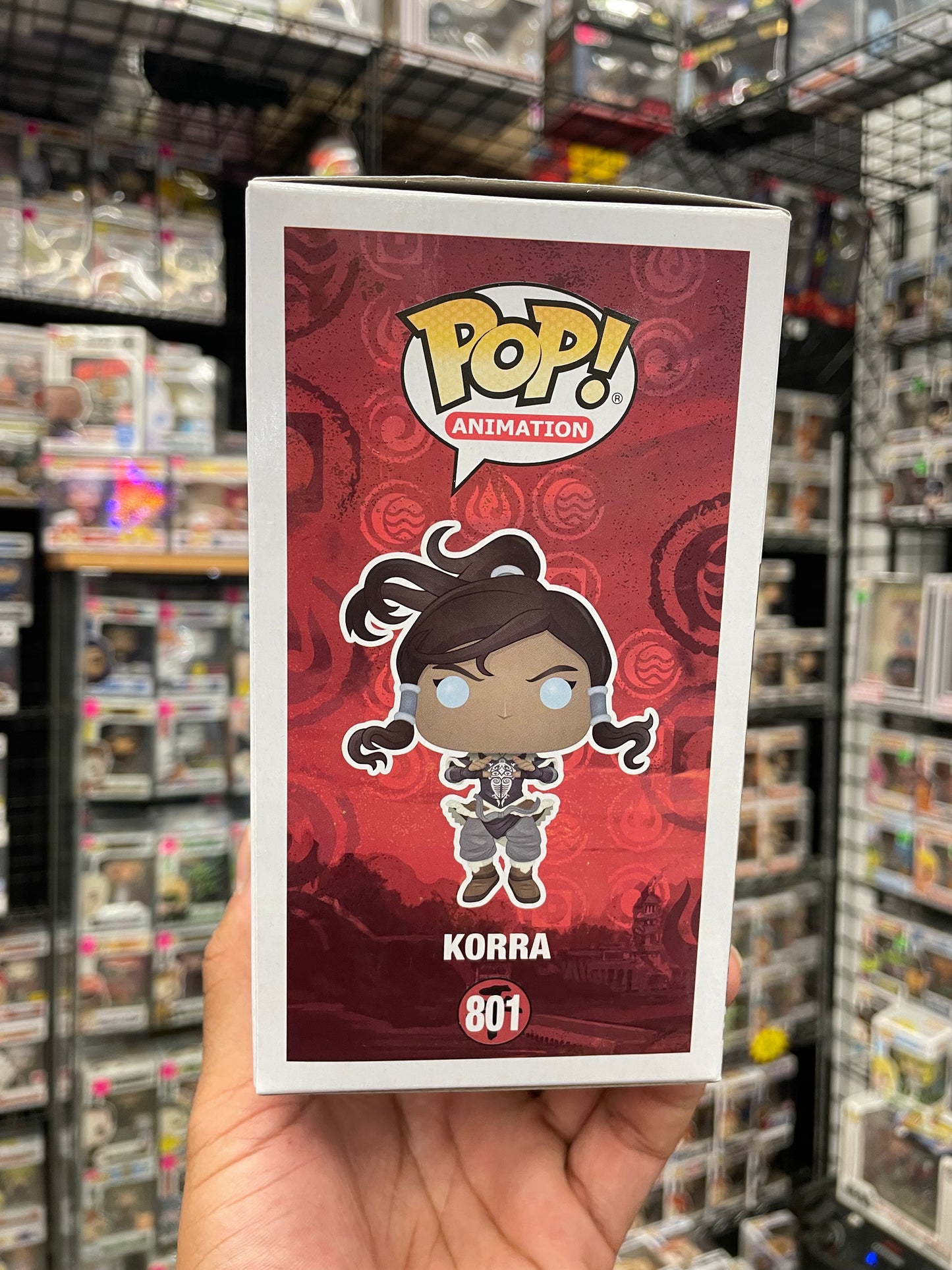 Korra Funko Pop #801 Hot Topic Chase Exclusive