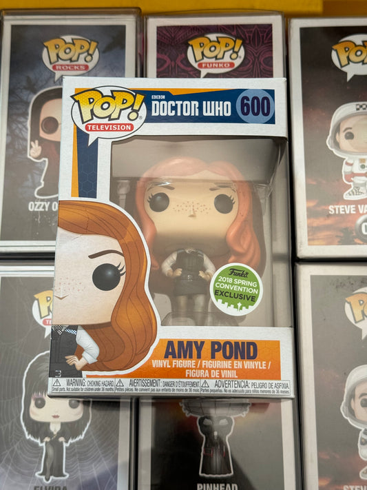 Amy Pond Funko Pop #600 Doctor Who ECCC Exclusive